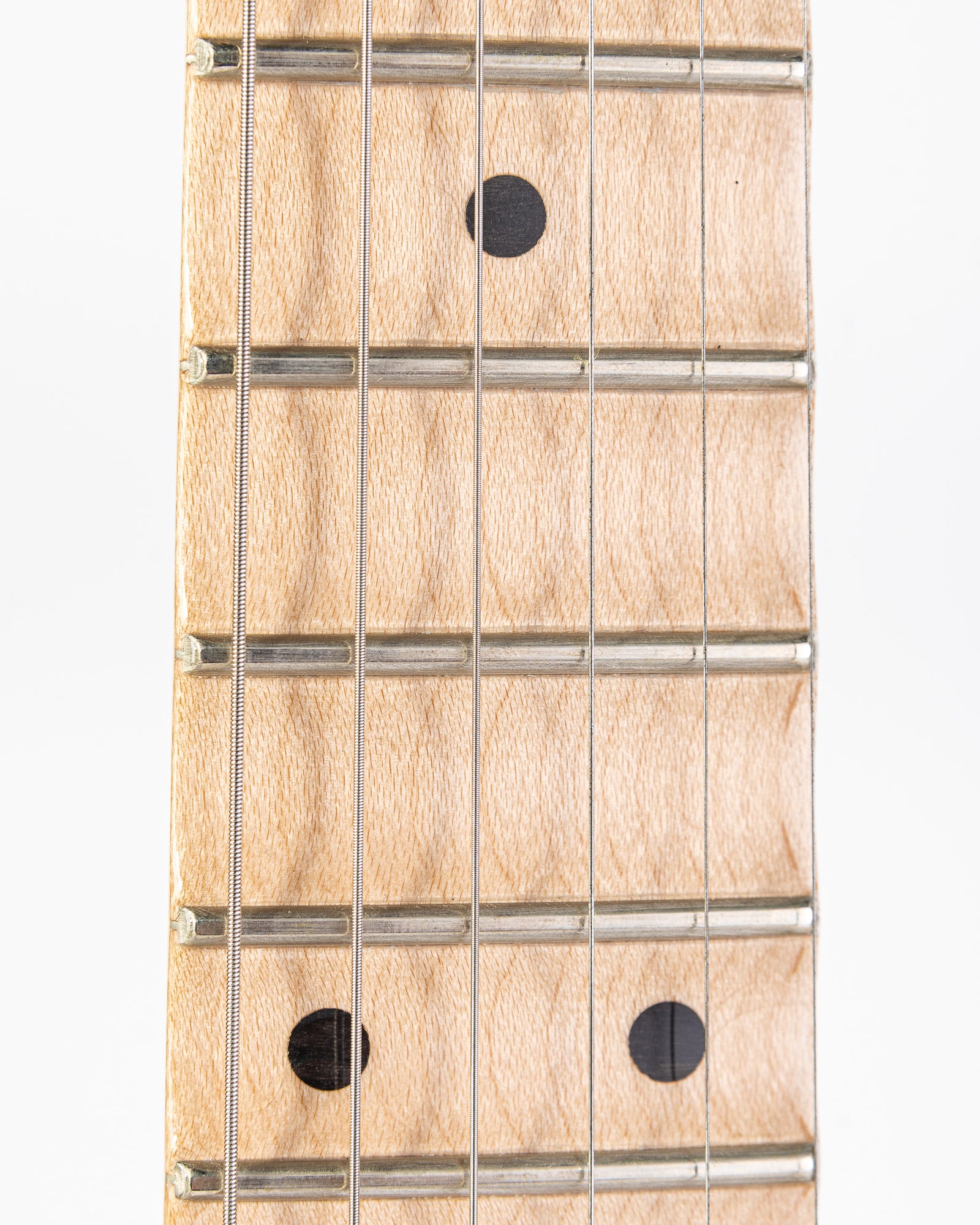 USED Fender Yngwie Malmsteen Signature Stratocaster Scalloped Maple Neck Electric Guitar- Vintage White