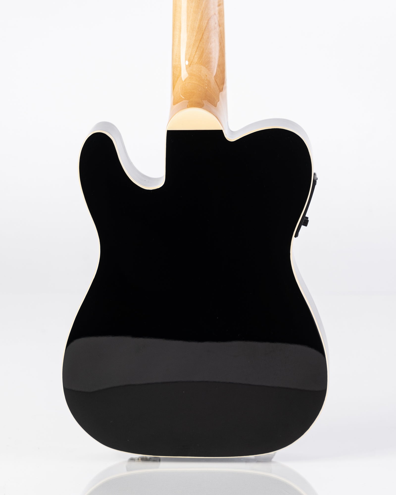 Fender Fullerton Telecaster Ukulele with Walnut Fingerboard - Black