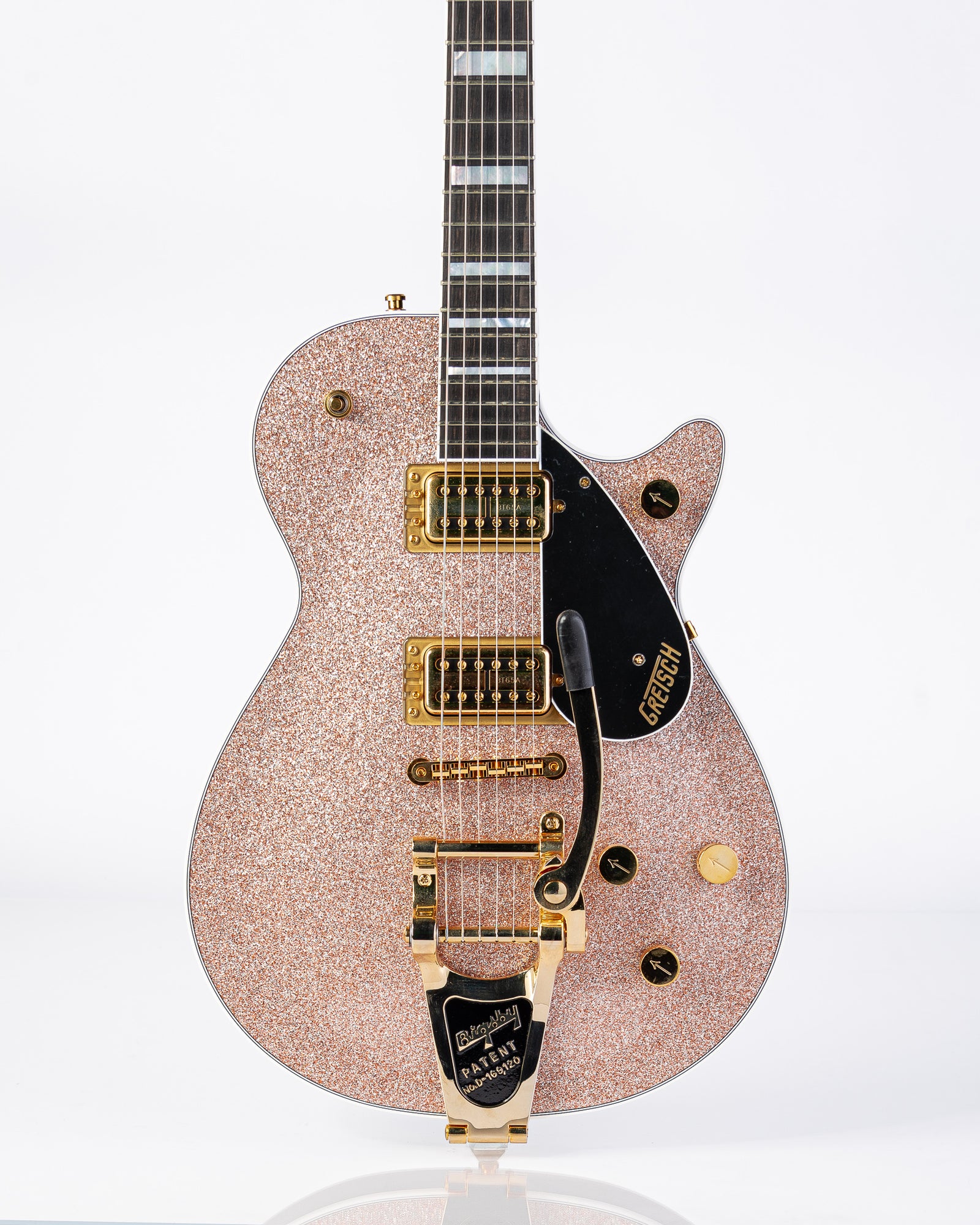 B-STOCK Gretsch G6229TG Limited Edition Players Edition Sparkle Jet BT with Bigsby Electric Guitar - Champagne Sparkle