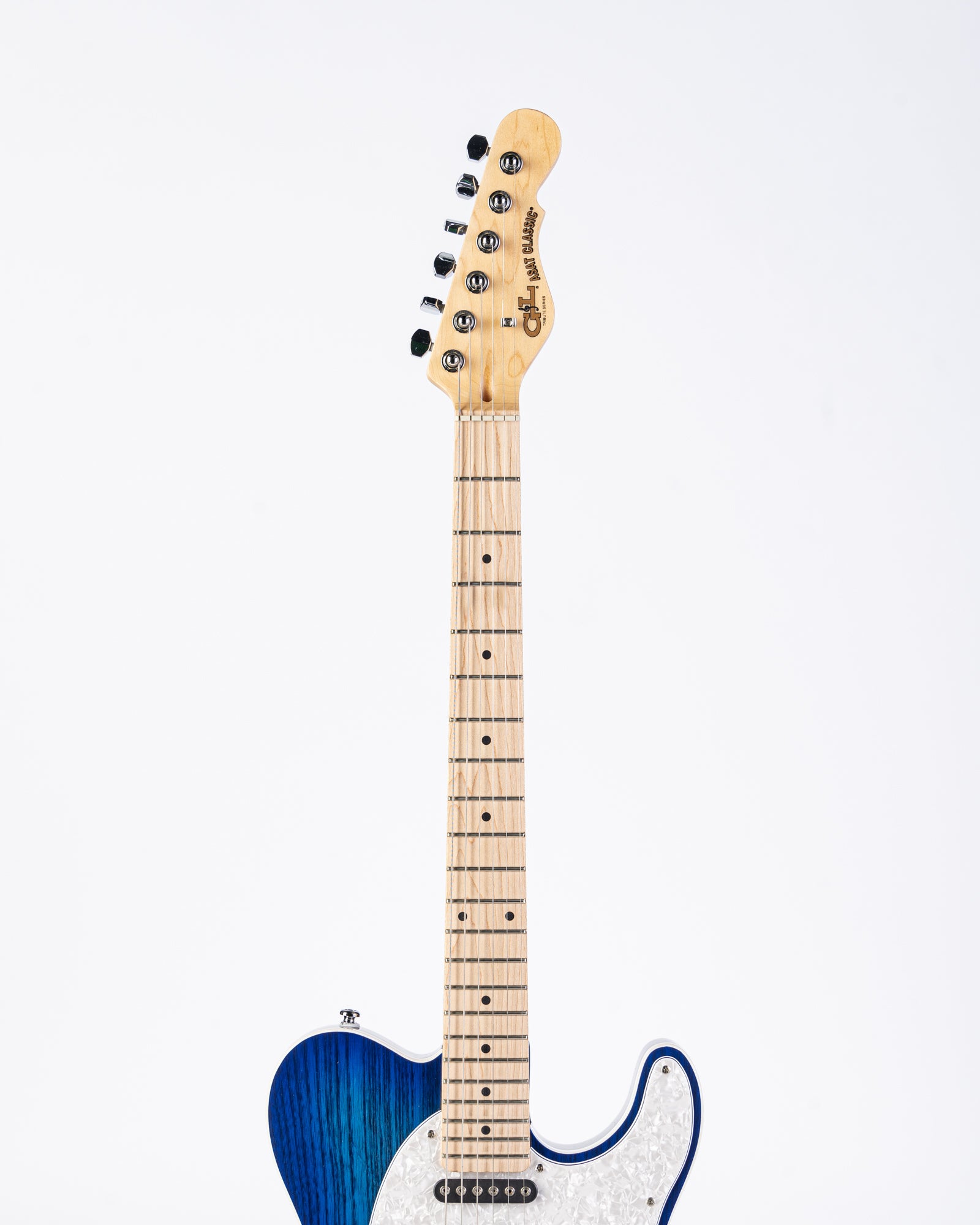 USED G&L ASAT Classic Tribute Semi-Hollow Blue Burst W/HSC