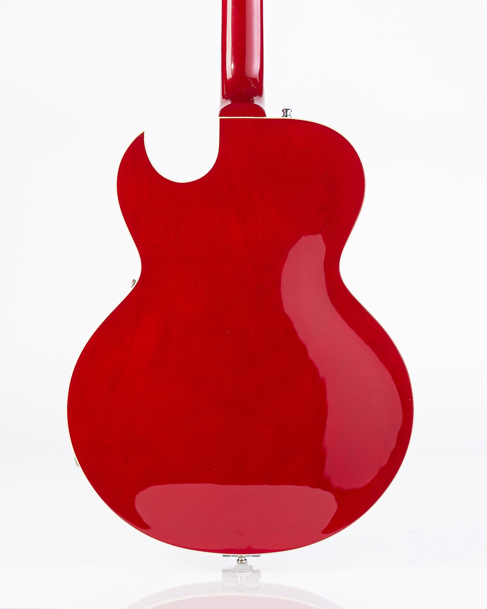 USED Gibson ES-135 Semi-hollow Electric Guitar with Bigsby Tremolo 1997- Transparent Cherry Red with HSC