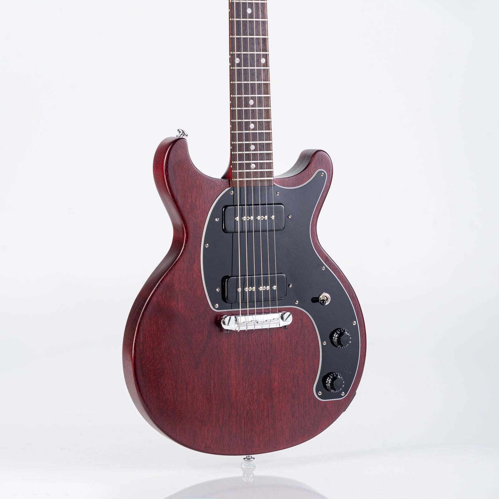 USED Gibson Les Paul Special Tribute DC Double Cutaway P90 Worn Red W/Gibson Gig Bag