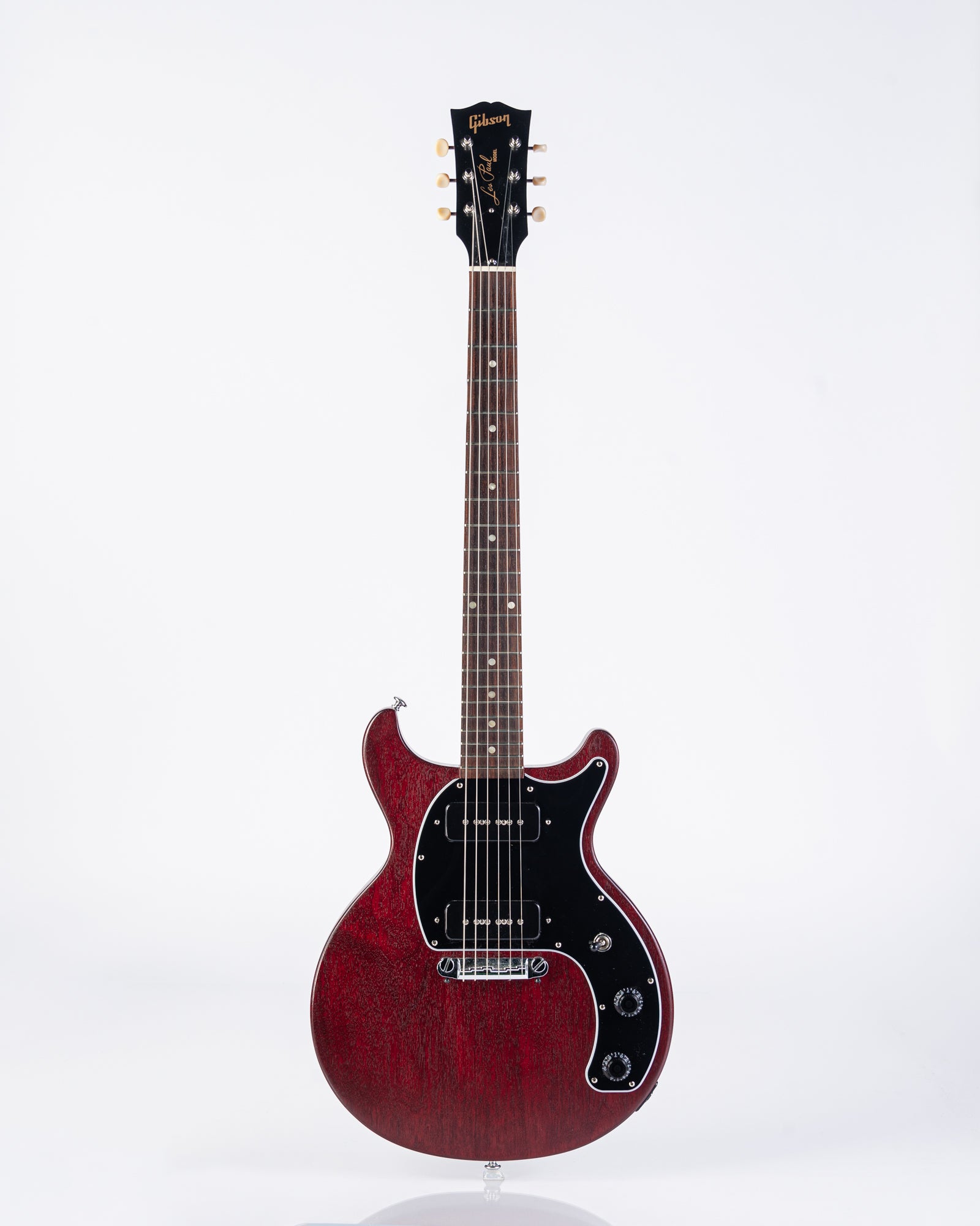 USED Gibson Les Paul Special Tribute DC Double Cutaway P90 Worn Red W/Gibson Gig Bag