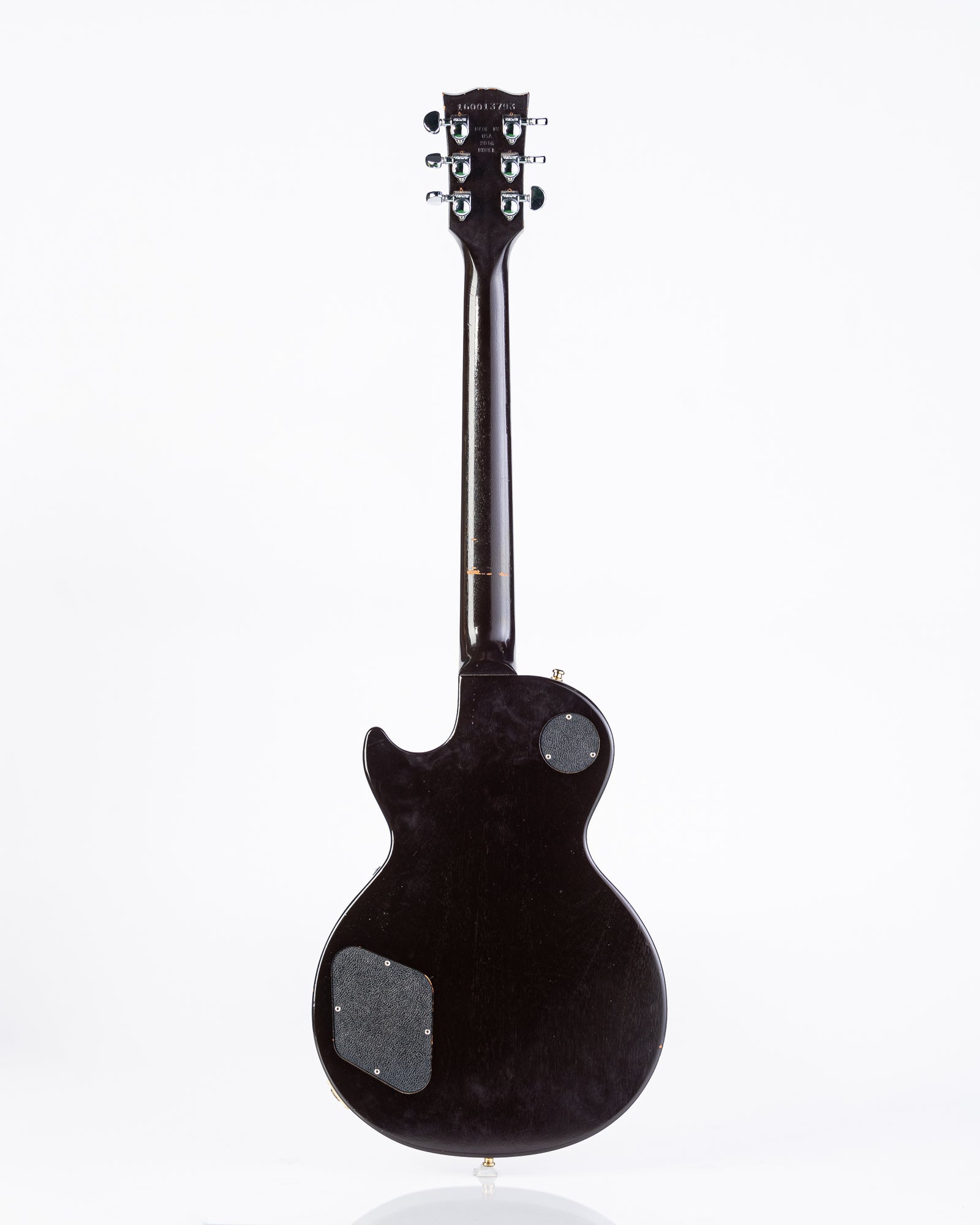 USED Gibson Les Paul Studio '50s Tribute 2016 Traditional - Satin Gold Top w/ Molded Coffin Case