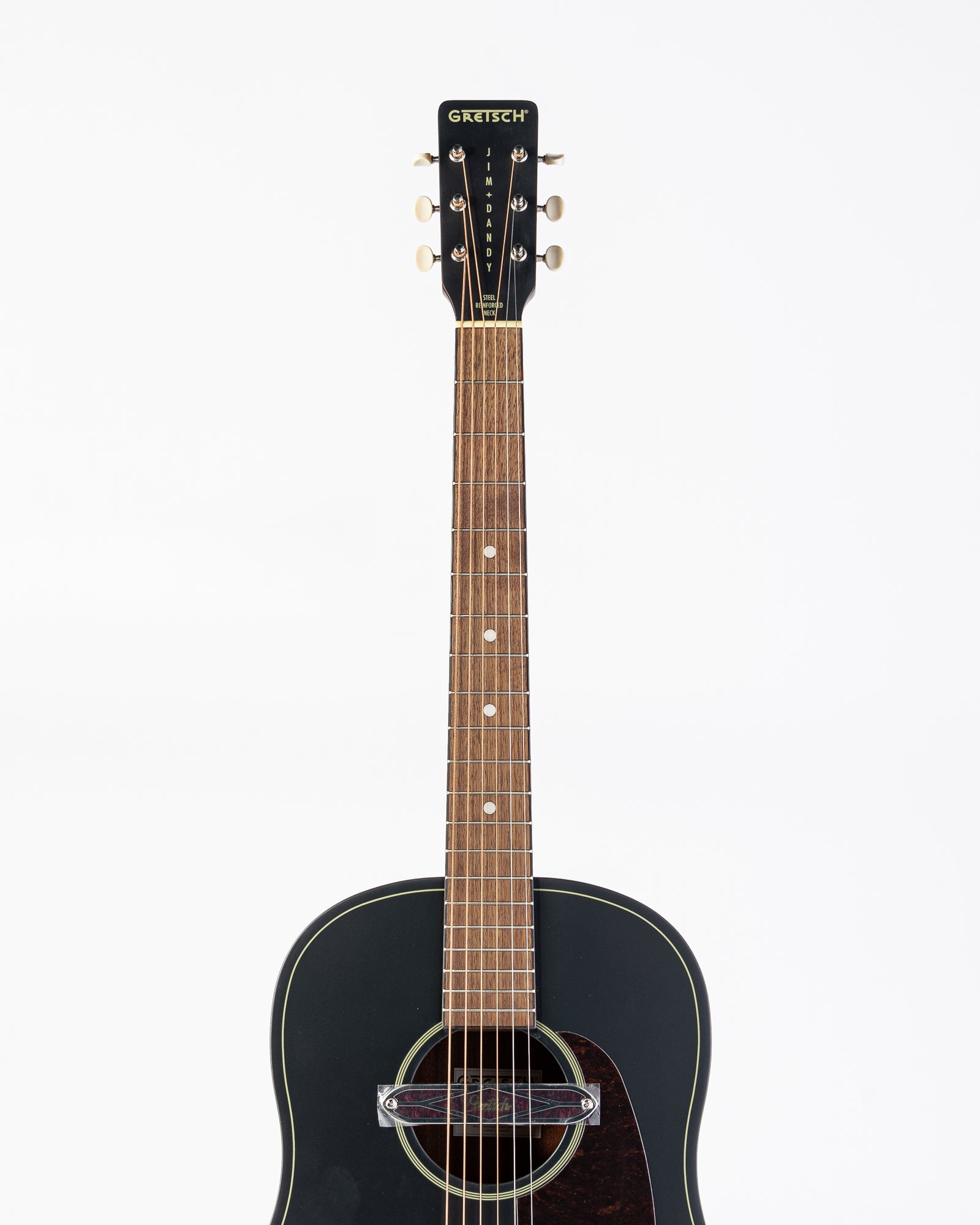 Gretsch Deltoluxe Dreadnought Acoustic Guitar - Black Top