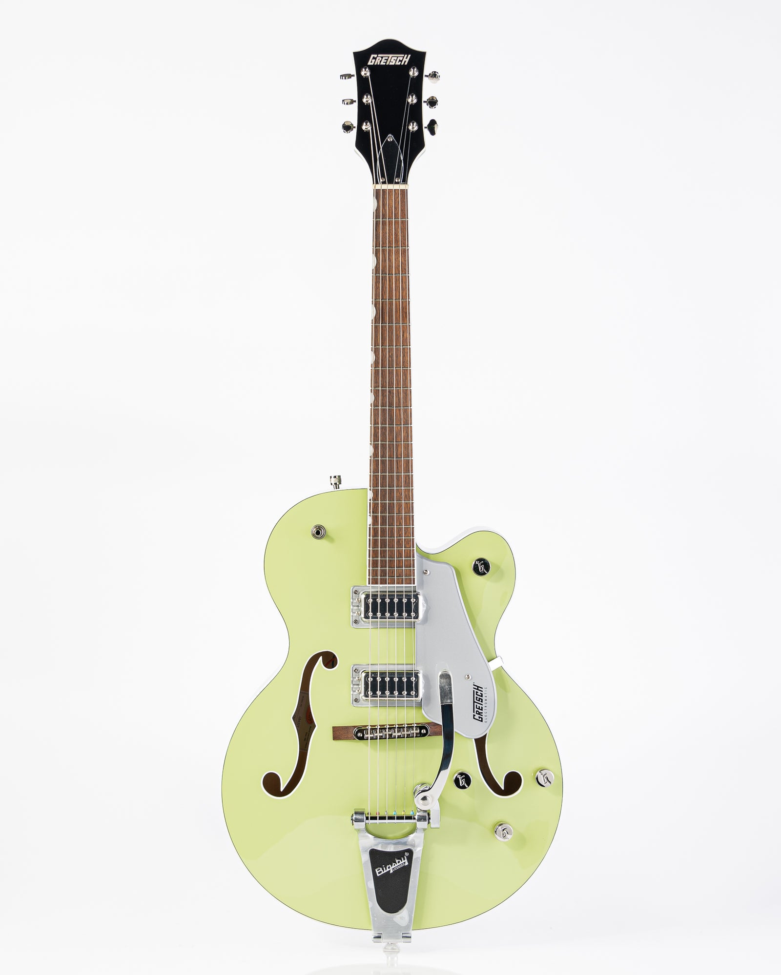 Gretsch G5420T Electromatic Classic Hollow Body Single-Cut with Bigsby Electric Guitar- Two-Tone Anniversary Green