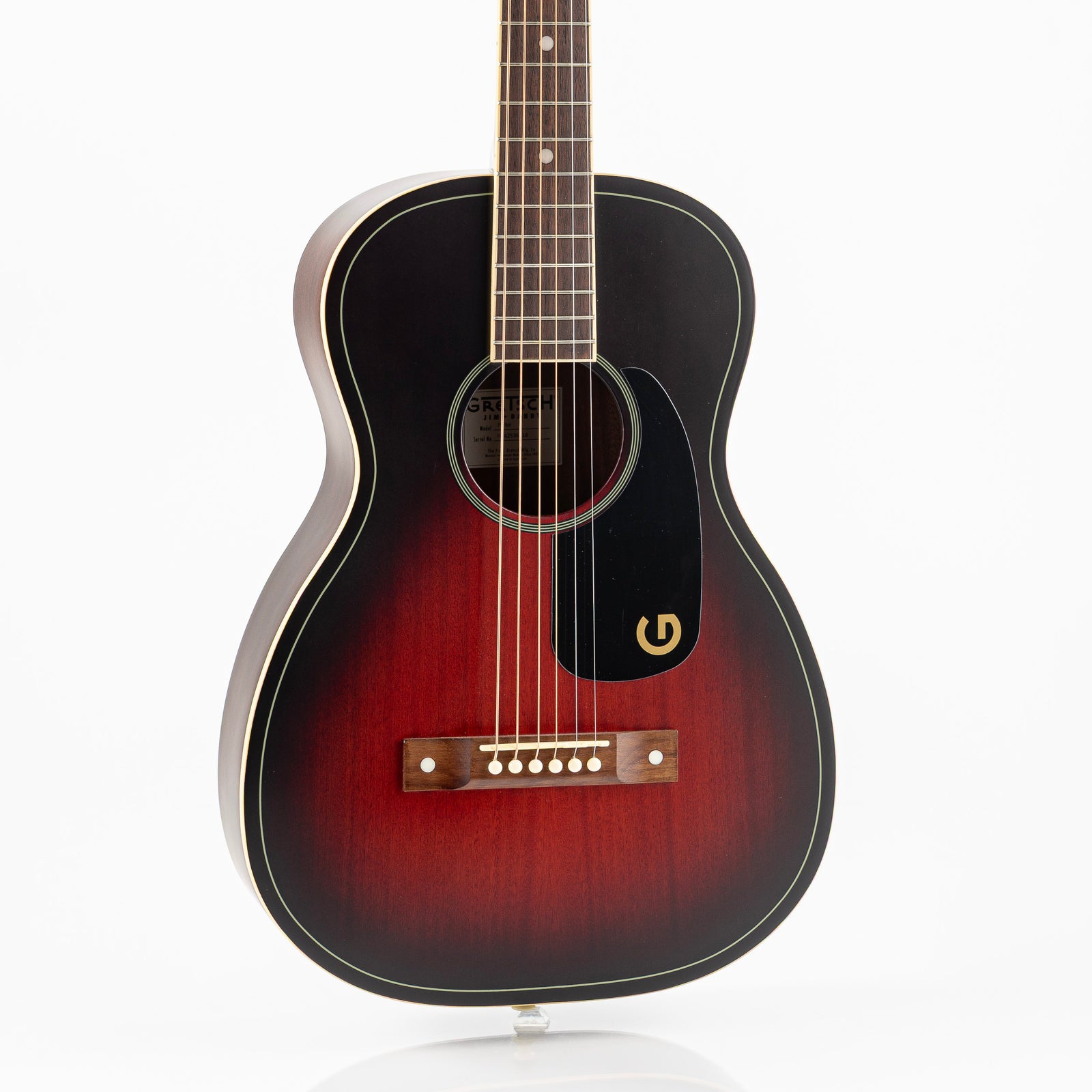Gretsch Jim Dandy Parlor Acoustic Guitar - Deep Cherry Burst