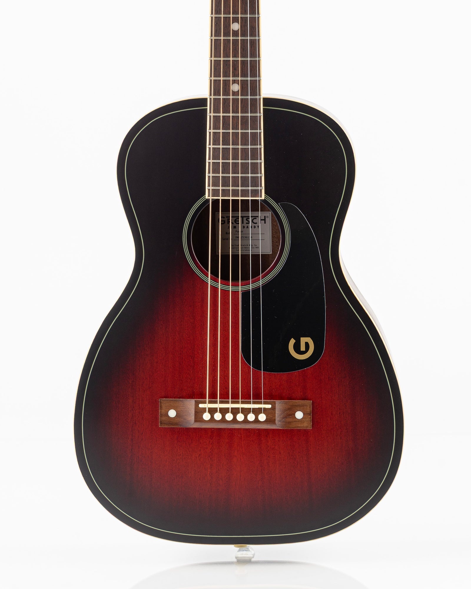 Gretsch Jim Dandy Parlor Acoustic Guitar - Deep Cherry Burst