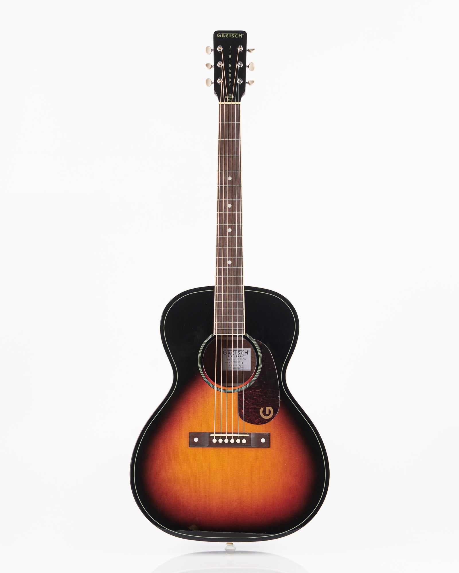 Gretsch Limited Edition Jim Dandy™ Concert Solid Top Acoustic Guitar - Heritage Burst