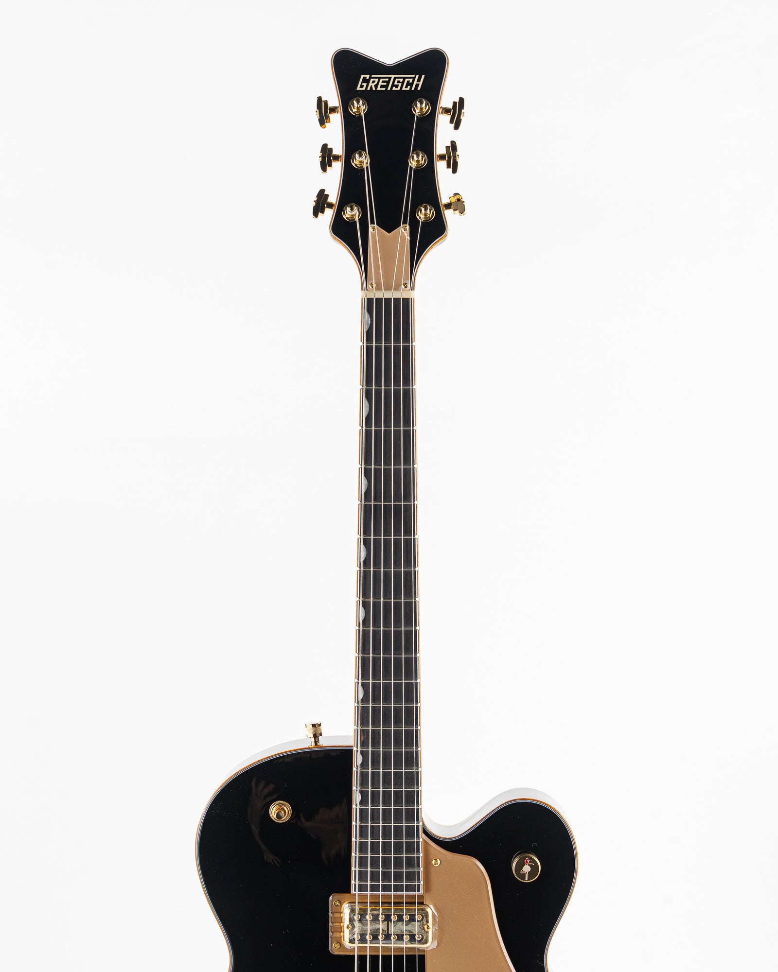 Gretsch Sychromatic Falcon Hollow-Body Single Cut with Bigsby Electric Guitar - Black