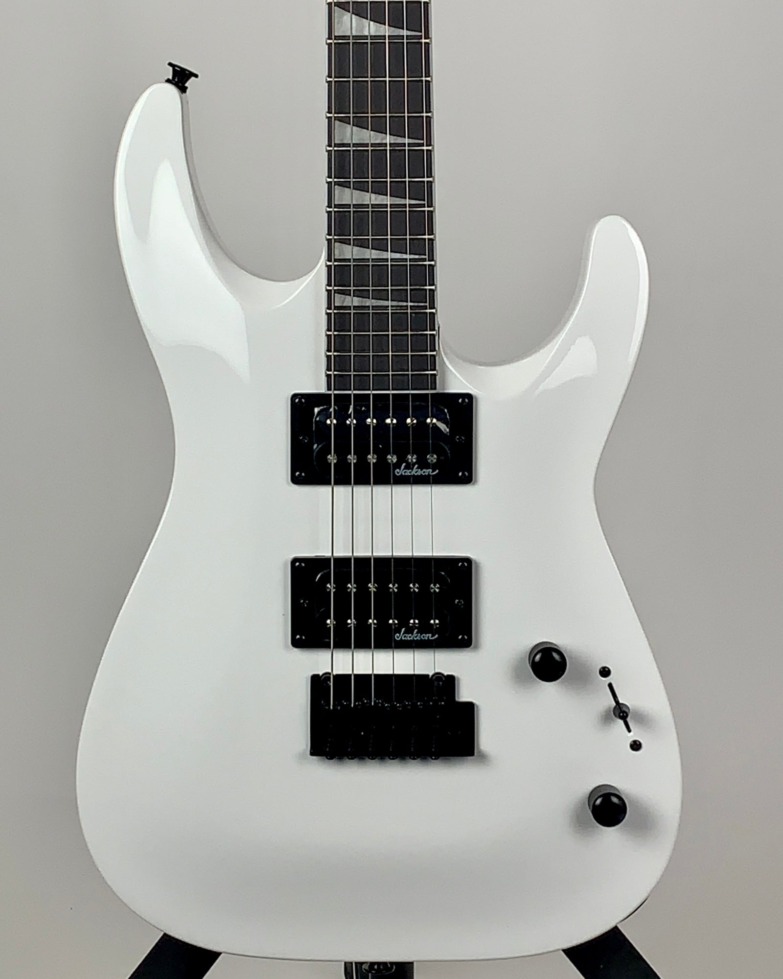 Jackson JS Series JS22 Dinky Arch Top with Amaranth Fingerboard - Snow White