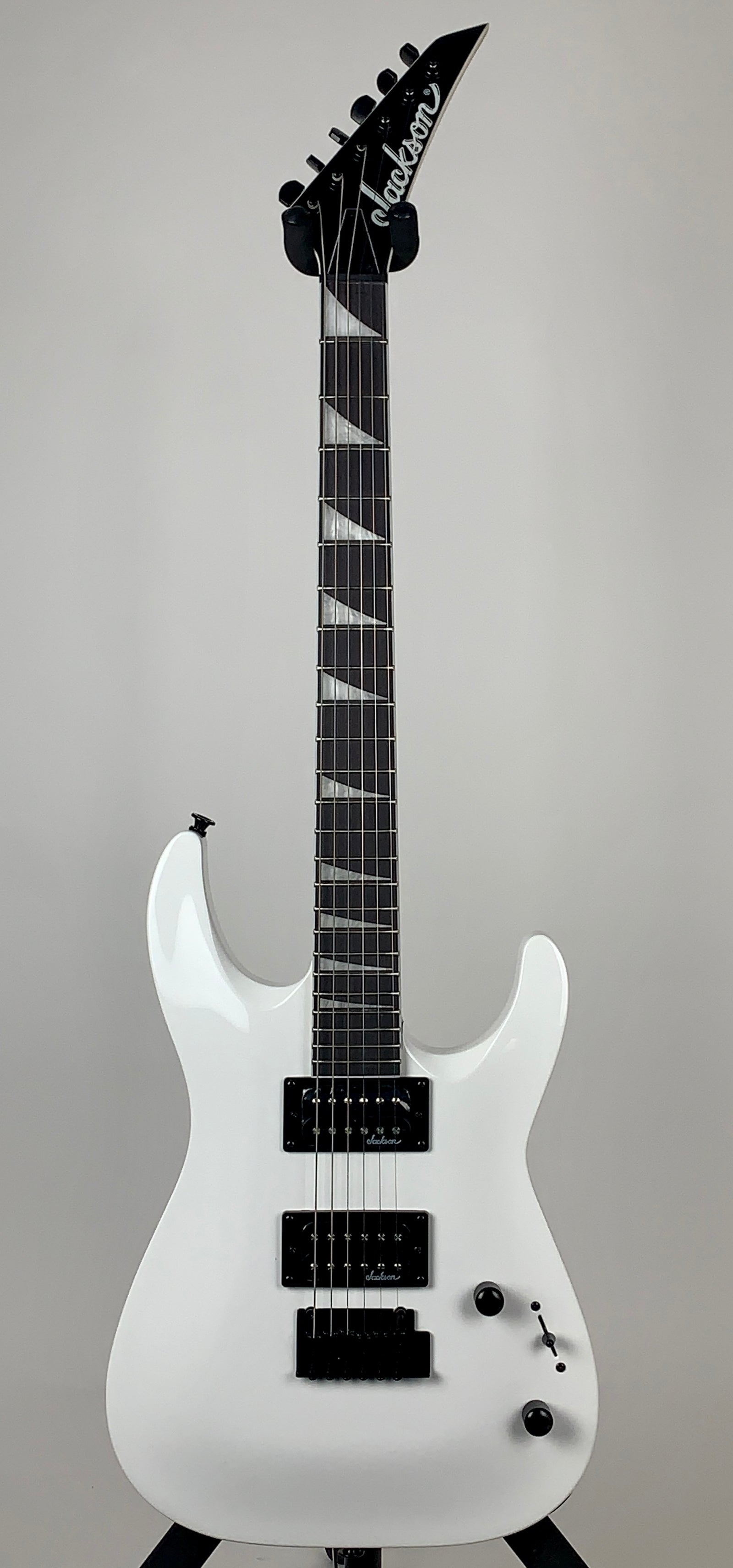 Jackson JS Series JS22 Dinky Arch Top with Amaranth Fingerboard - Snow White