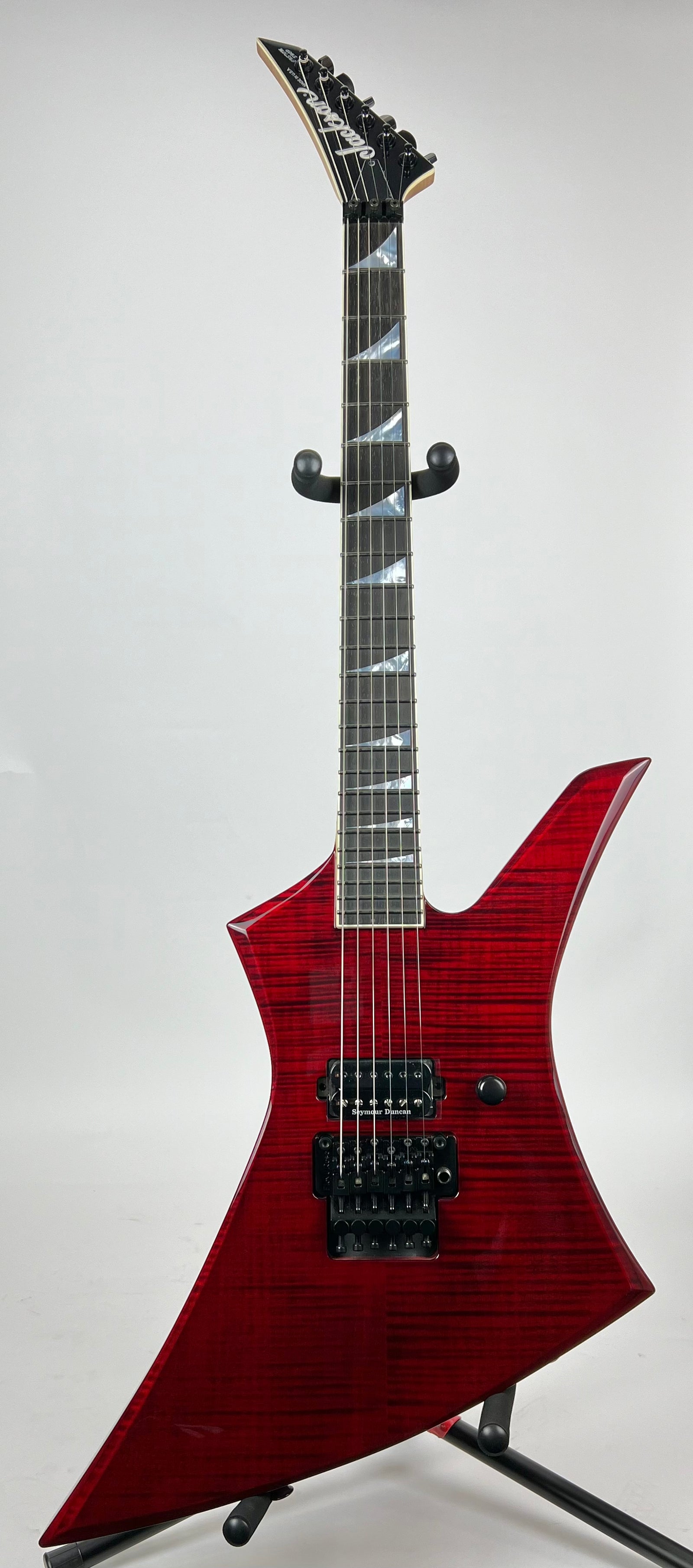 Jackson Custom Shop Kelly 1H FR Crimson Red Transparent