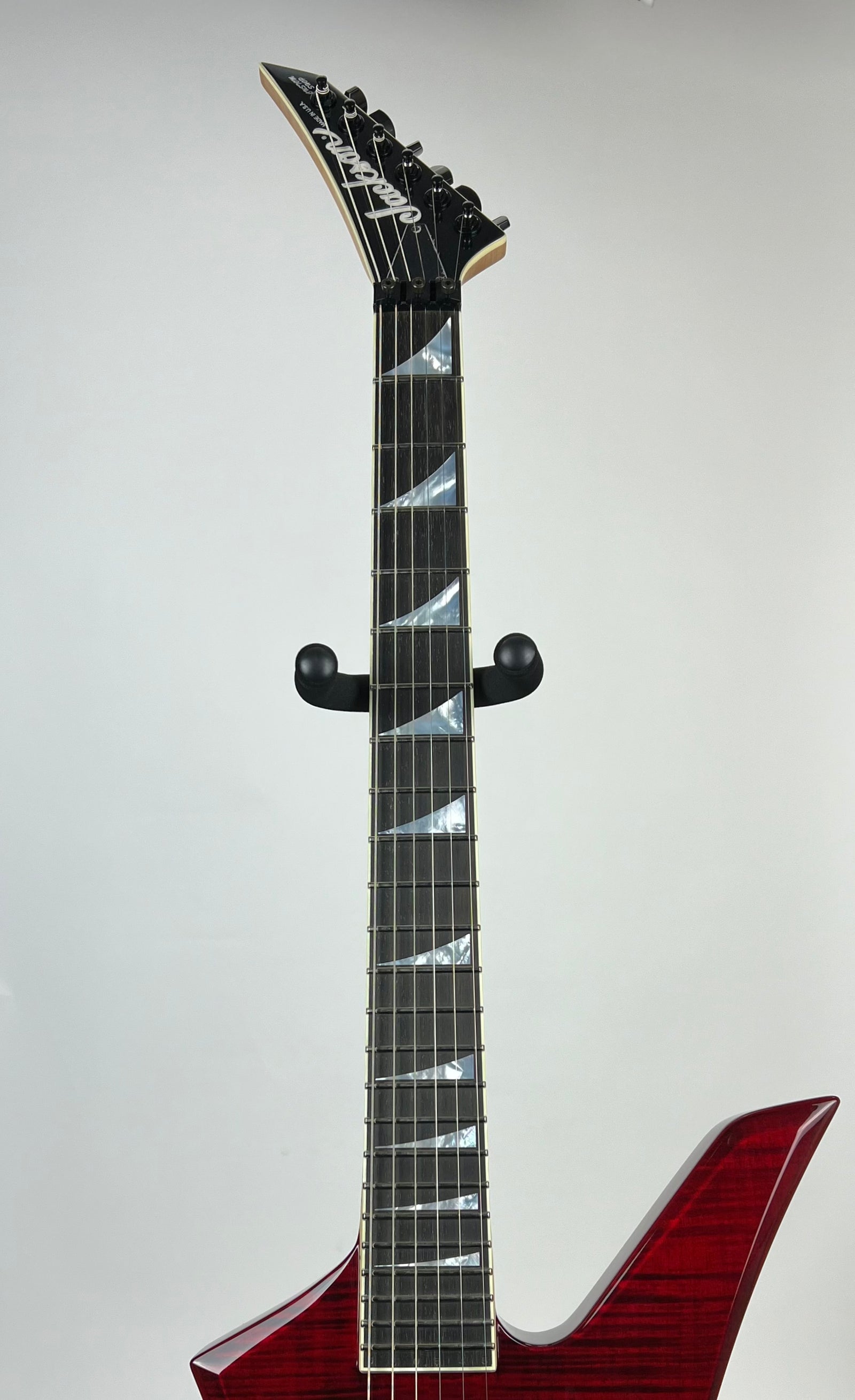 Jackson Custom Shop Kelly 1H FR Crimson Red Transparent