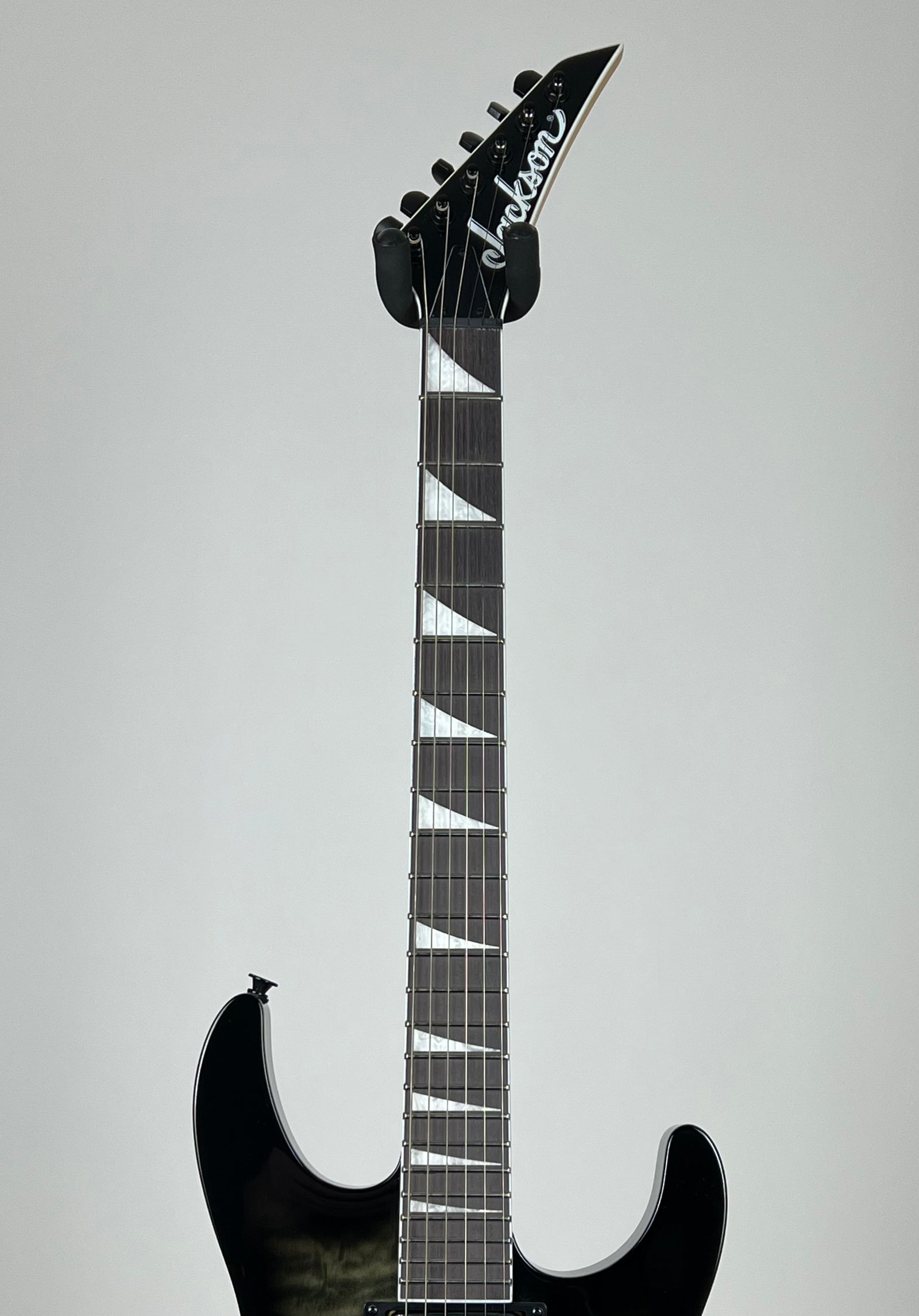 Jackson JS Series Dinky JS20 DKQ 2PT Transparent Black Burst