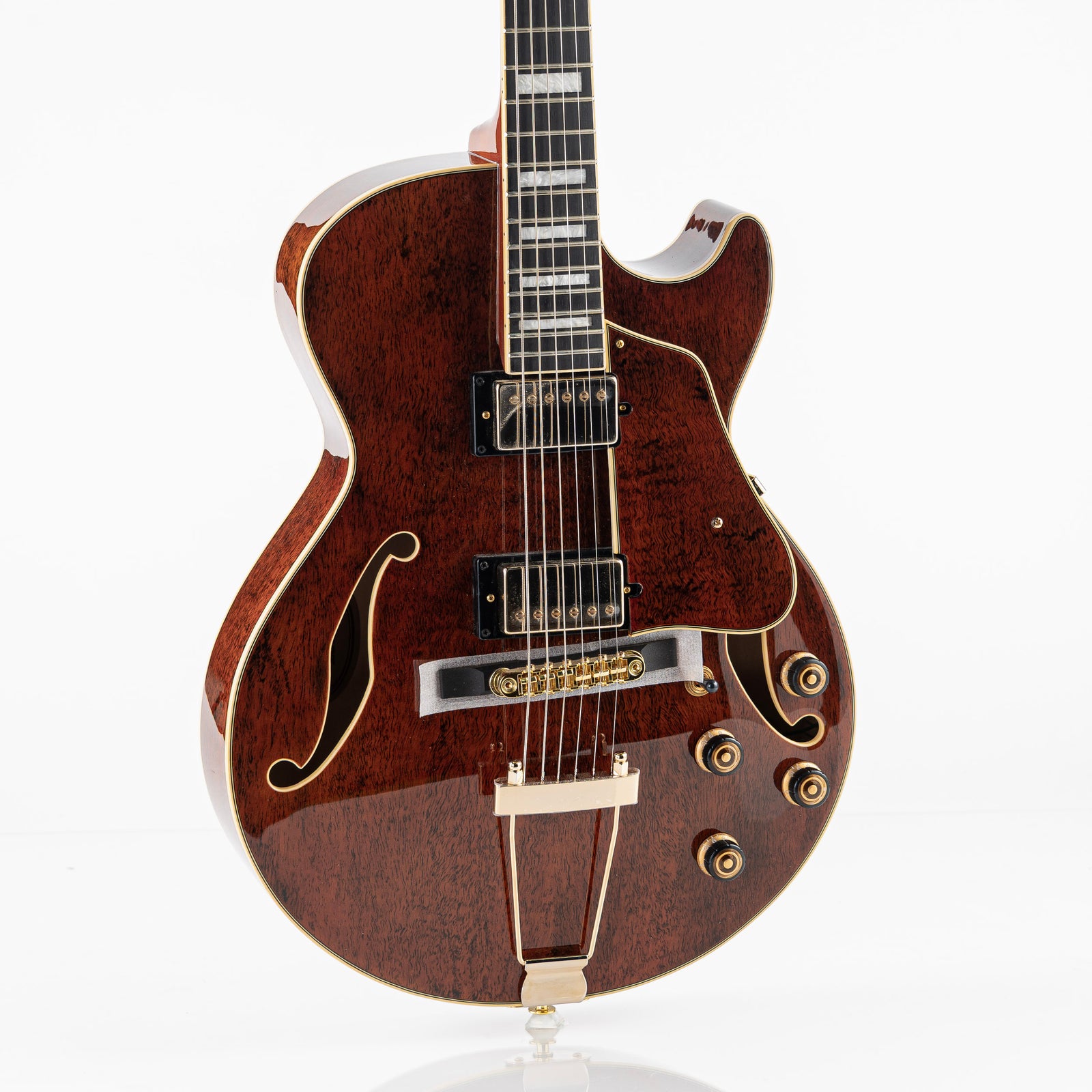 Ibanez AG95MG Artcore Expressionist Series Semi-Hollow Electric Guitar - Dark Amber