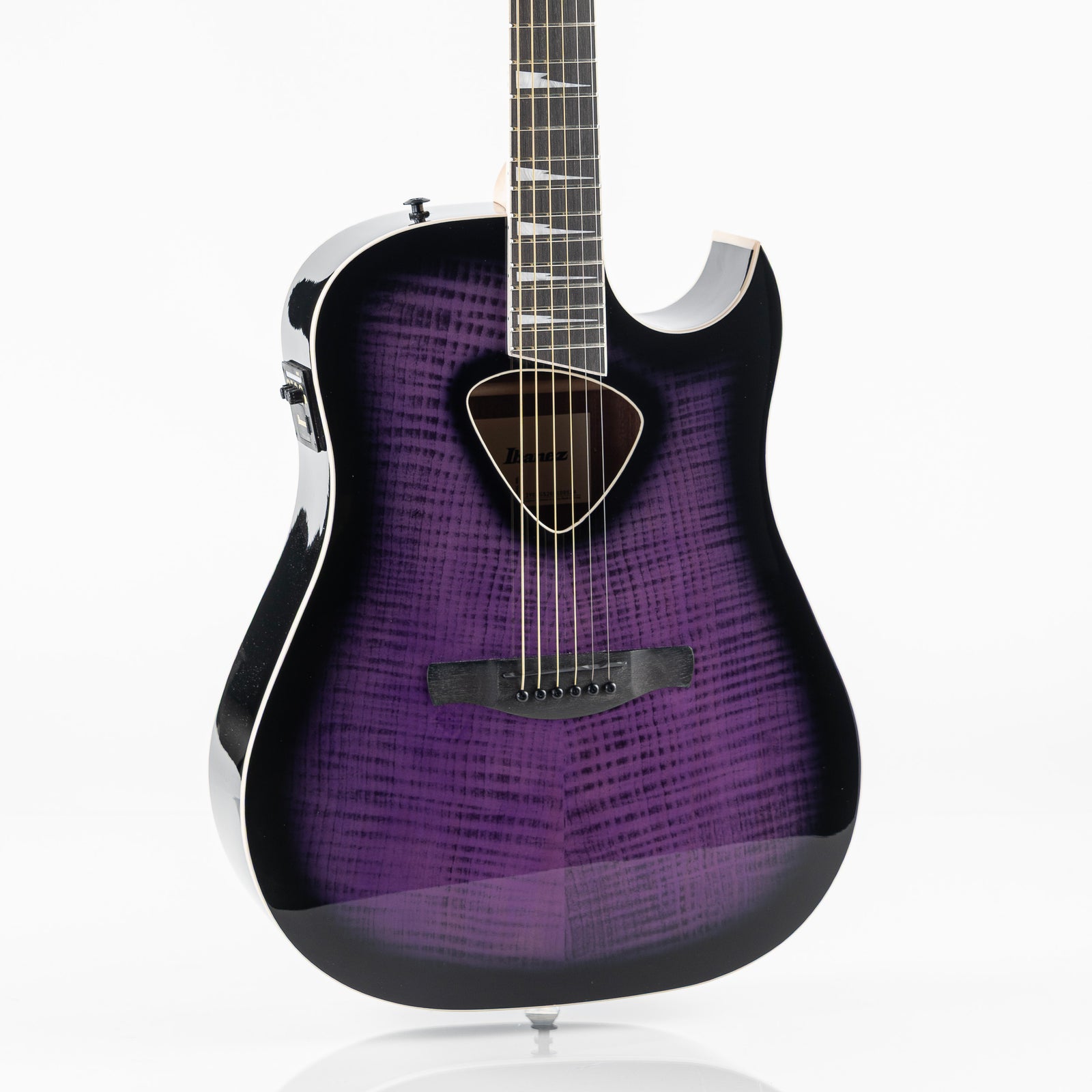 Ibanez ALT50FA Altstar Acoustic Electric Guitar - Transparent Violet Sunburst