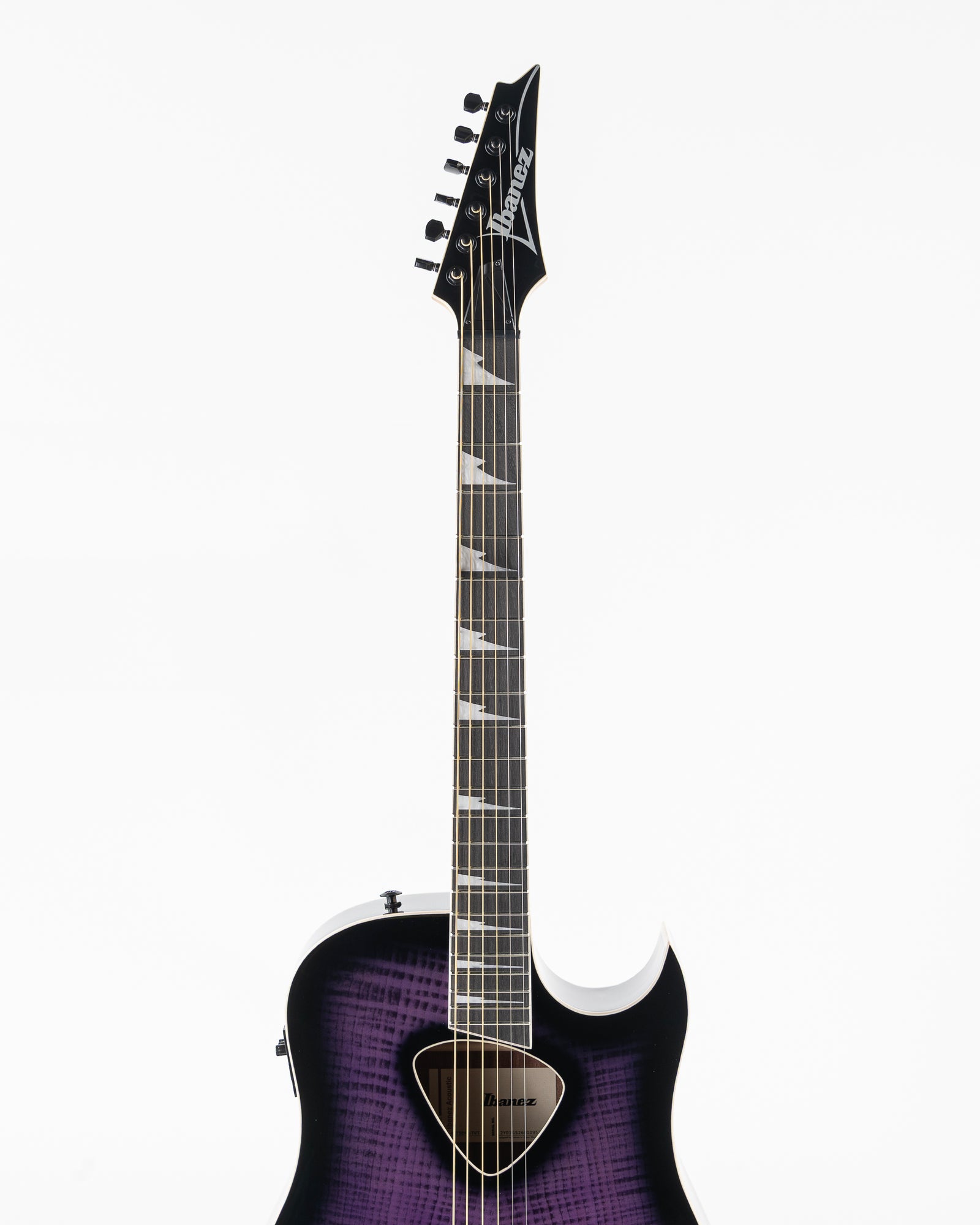 Ibanez ALT50FA Altstar Acoustic Electric Guitar - Transparent Violet Sunburst
