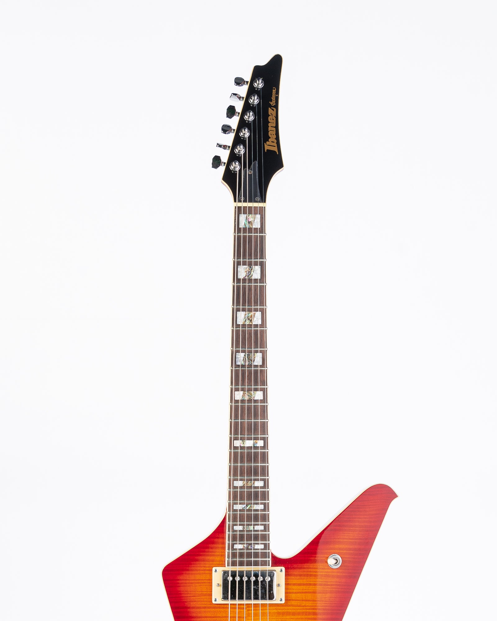 USED Ibanez DT520FM Destroyer Electric Guitar - Cherry Red Sunburst/HSC