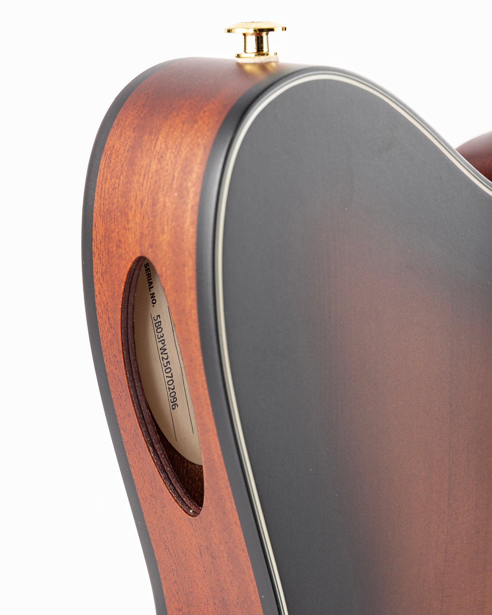 Ibanez FRH10N Thinline Acoustic-Electric Guitar - Brown Sunburst Flat