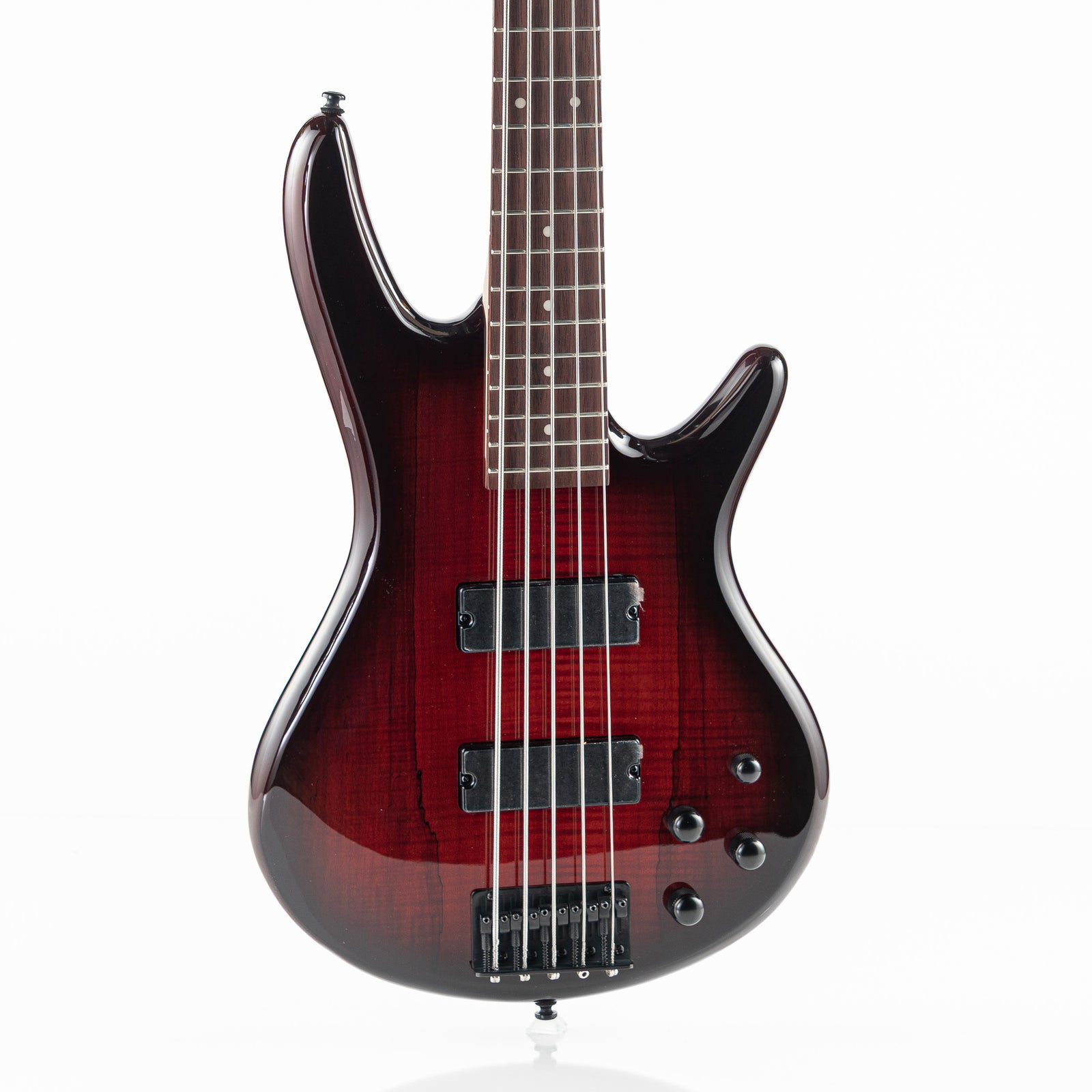 Ibanez GSR205SM-CNB Gio 5 String Electric Bass - Charcoal Brown Burst