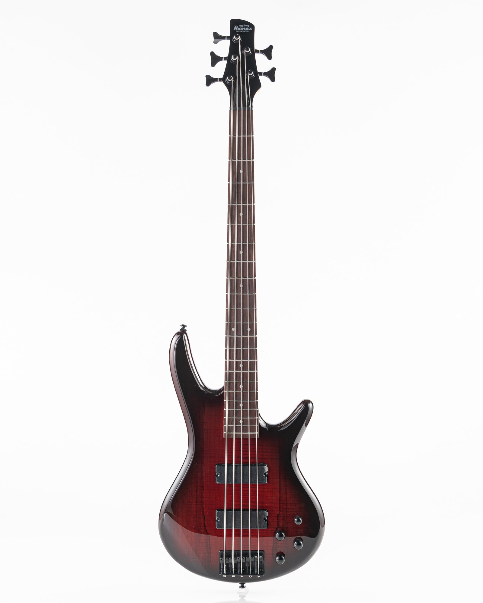 Ibanez GSR205SM-CNB Gio 5 String Electric Bass - Charcoal Brown Burst