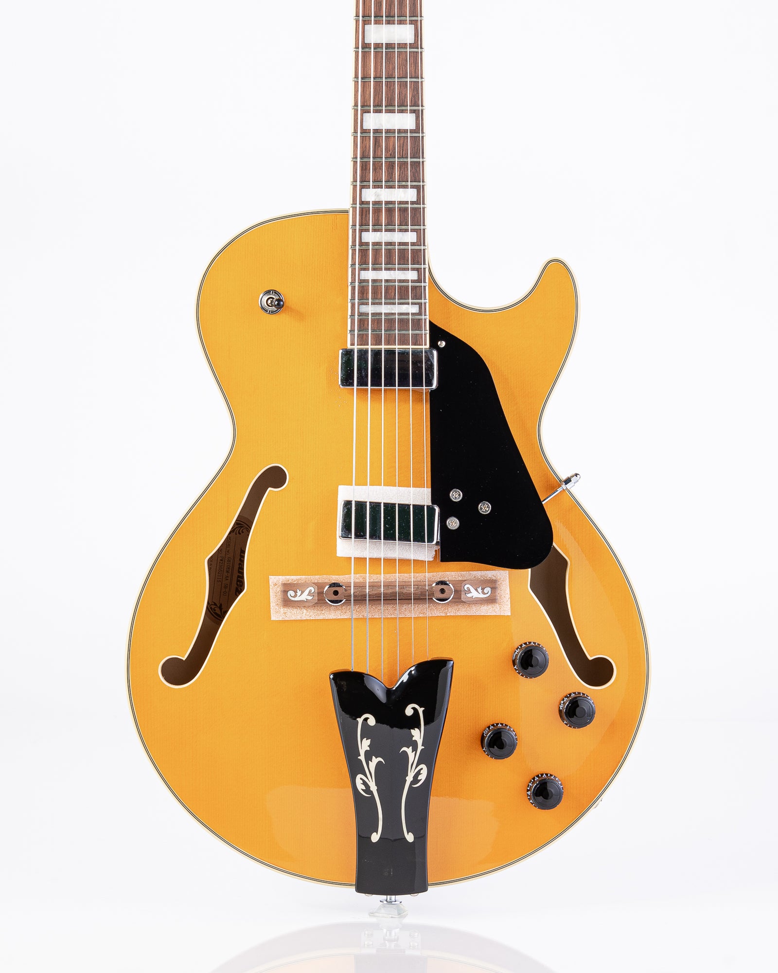 B-STOCK Ibanez George Benson GB10EM Hollowbody Electric Guitar- Antique Amber