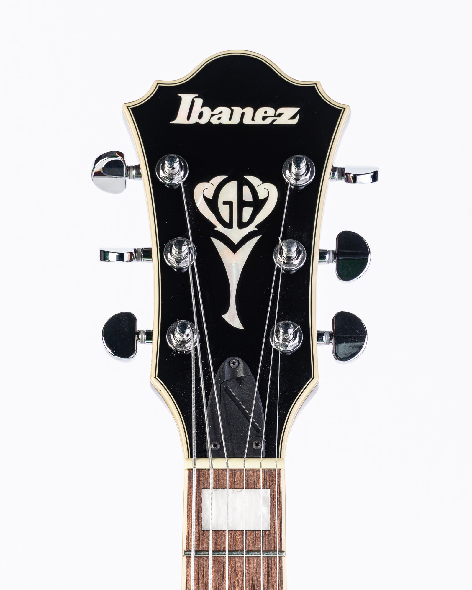 B-STOCK Ibanez George Benson GB10EM Hollowbody Electric Guitar- Antique Amber