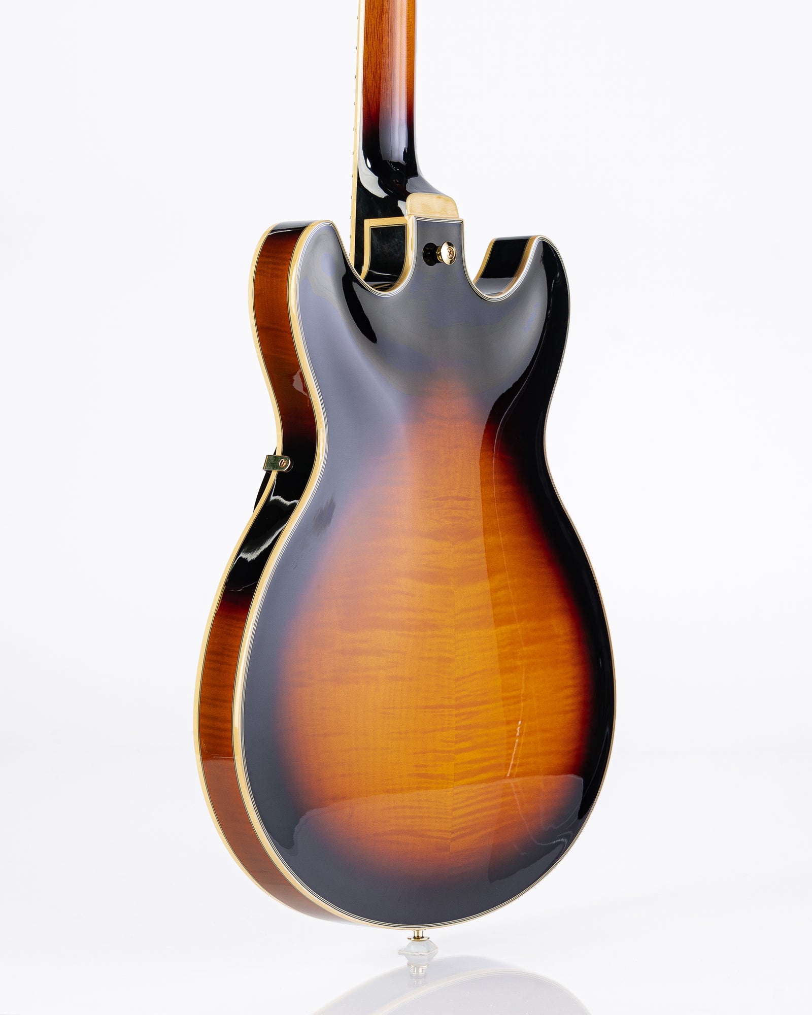Ibanez John Scofield JSM10VYS Semi-Hollow Electric Guitar- Vintage Yellow Sunburst