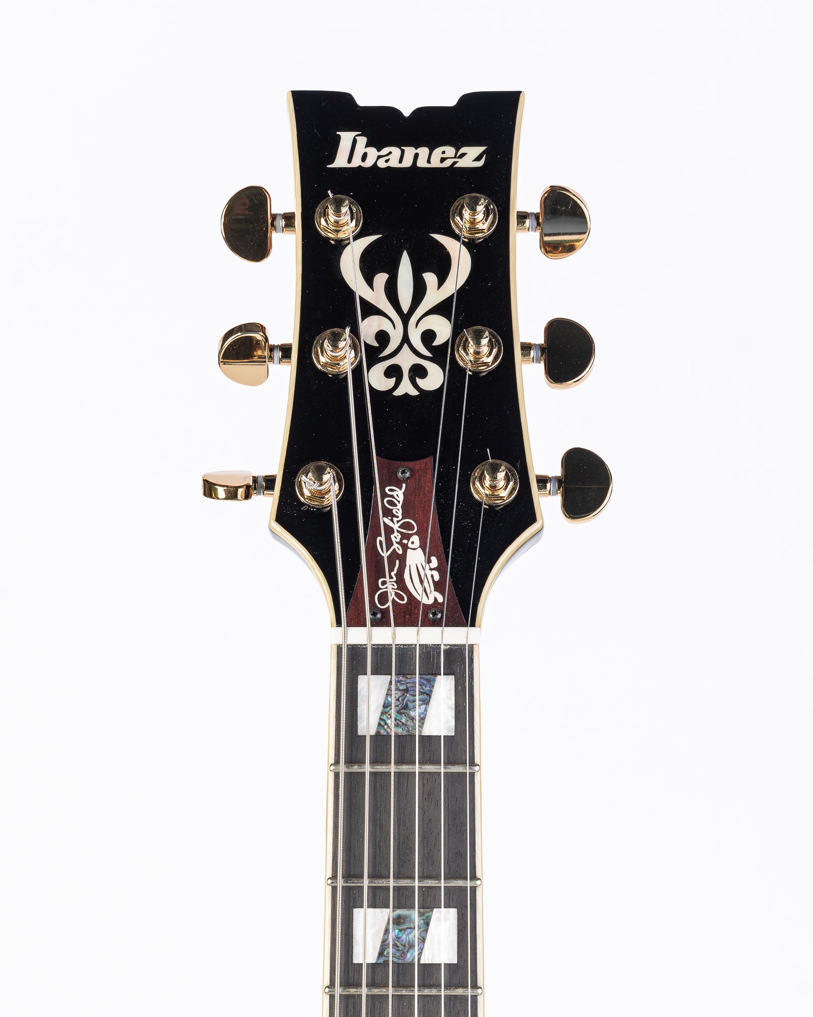 Ibanez John Scofield JSM10VYS Semi-Hollow Electric Guitar- Vintage Yellow Sunburst
