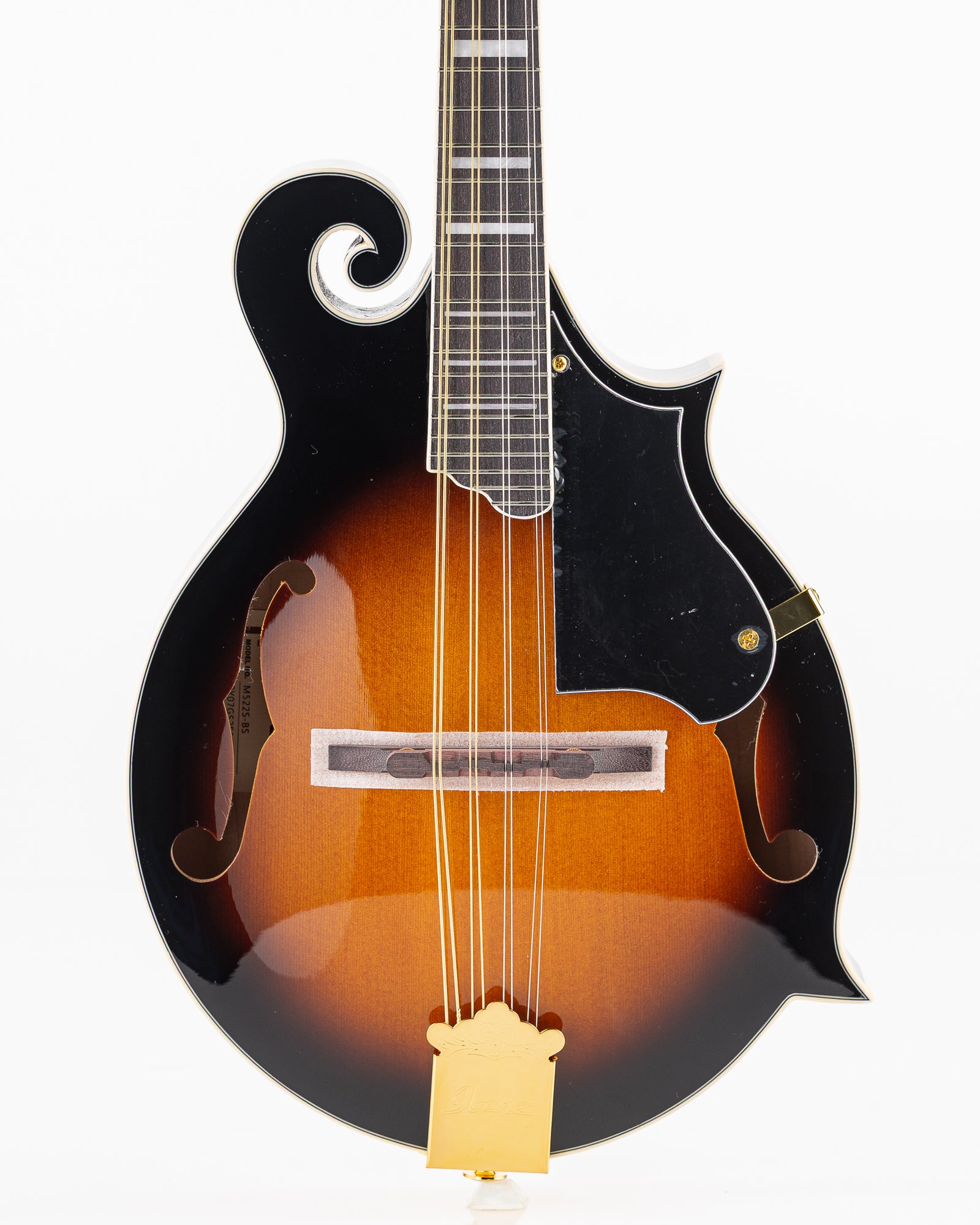 Ibanez M522S F-Style Acoustic Mandolin - Brown Sunburst High Gloss