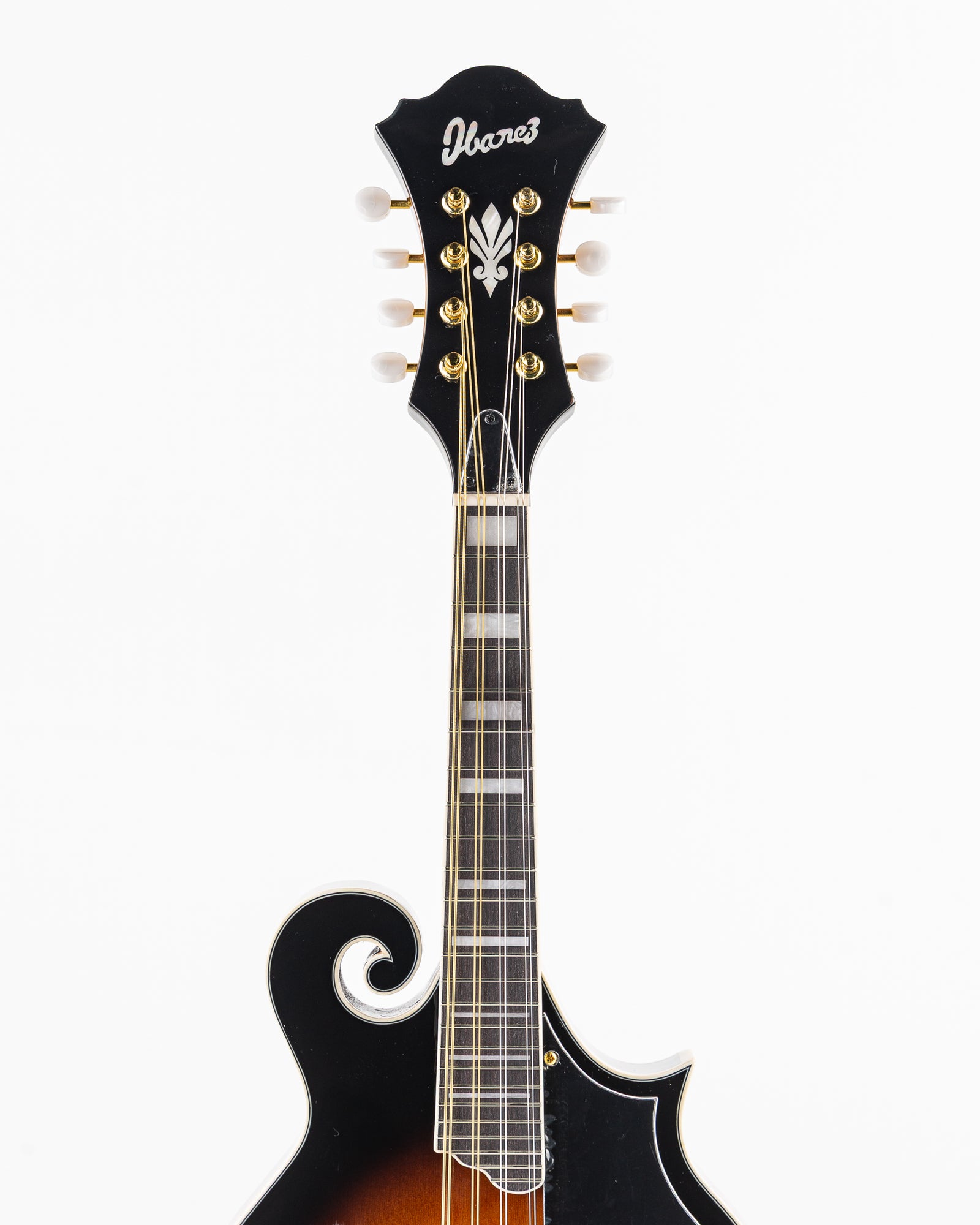 Ibanez M522S F-Style Acoustic Mandolin - Brown Sunburst High Gloss