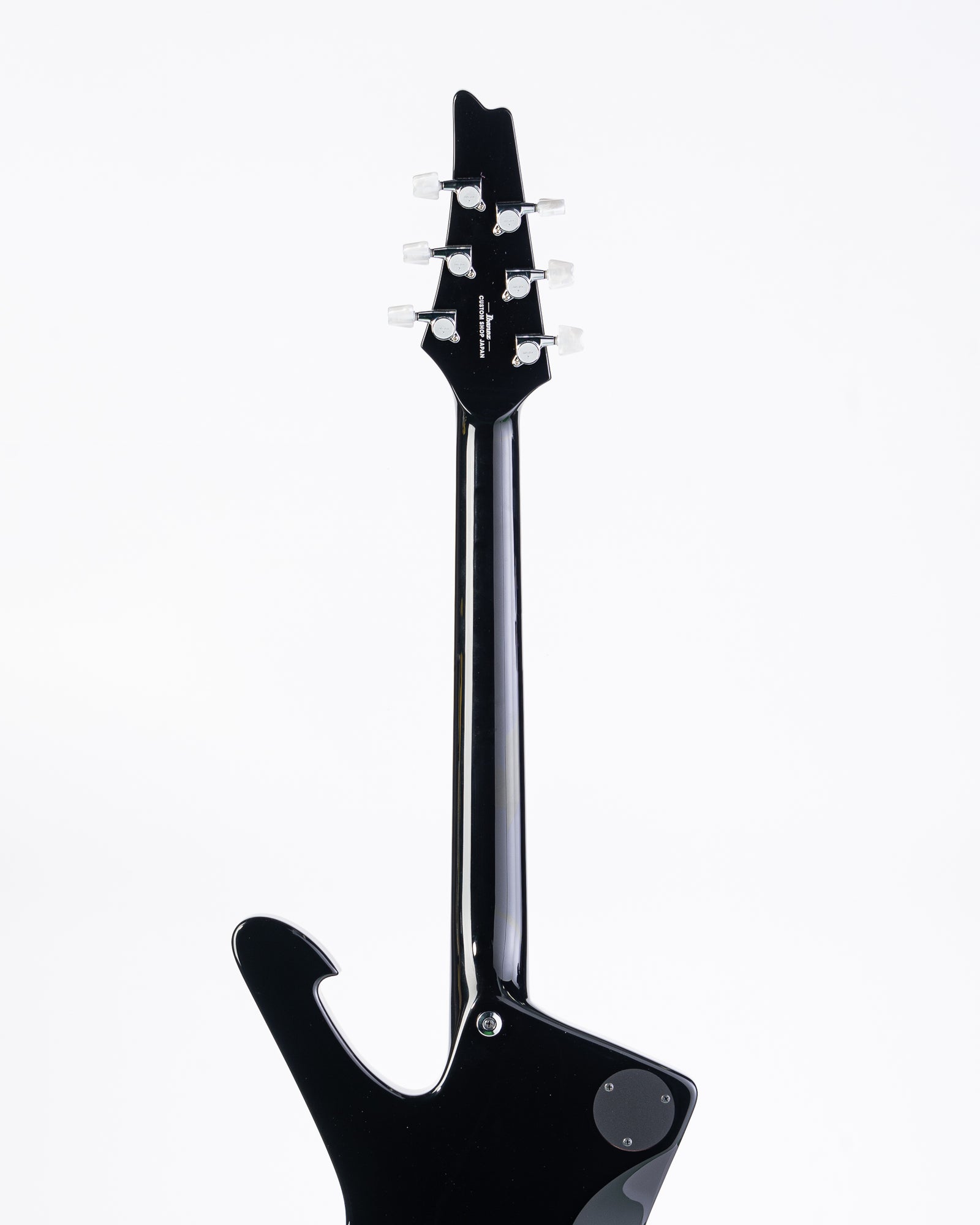 B-STOCK Ibanez Paul Stanley Signature PS3CM Iceman Electric Guitar - Black Cracked Mirror