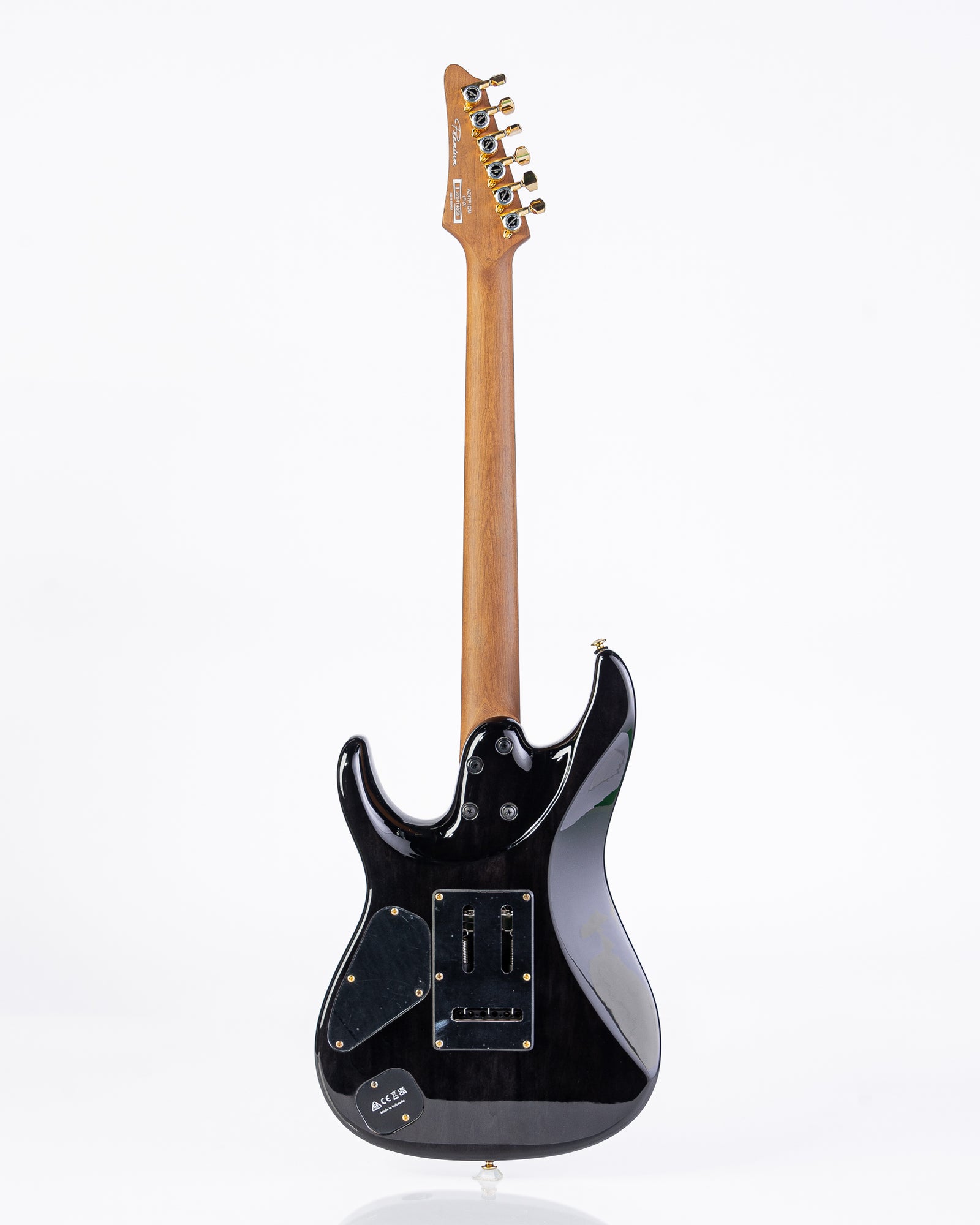 B-STOCK Ibanez Premium AZ47P1QM Electric Guitar- Black Ice Burst