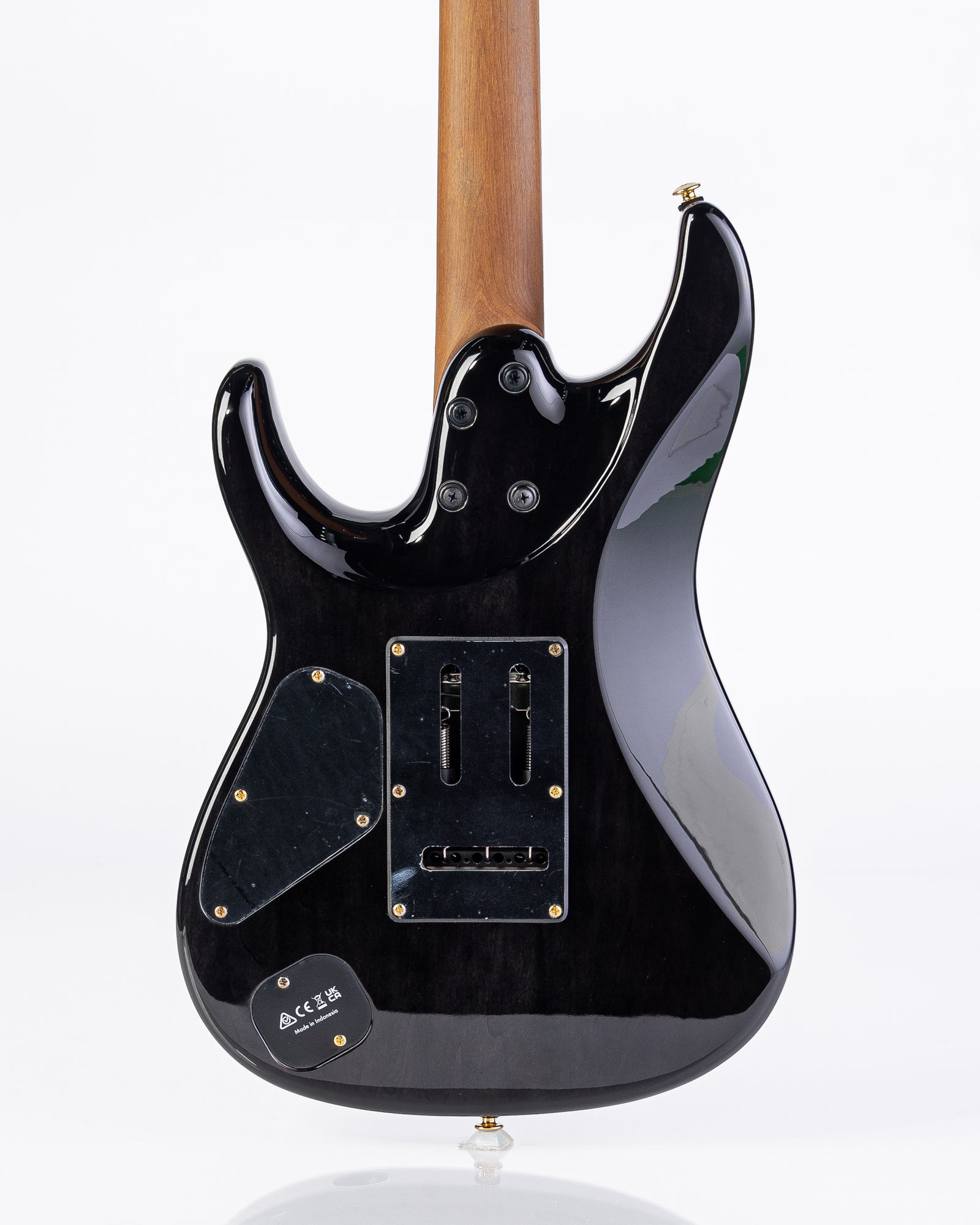 B-STOCK Ibanez Premium AZ47P1QM Electric Guitar- Black Ice Burst