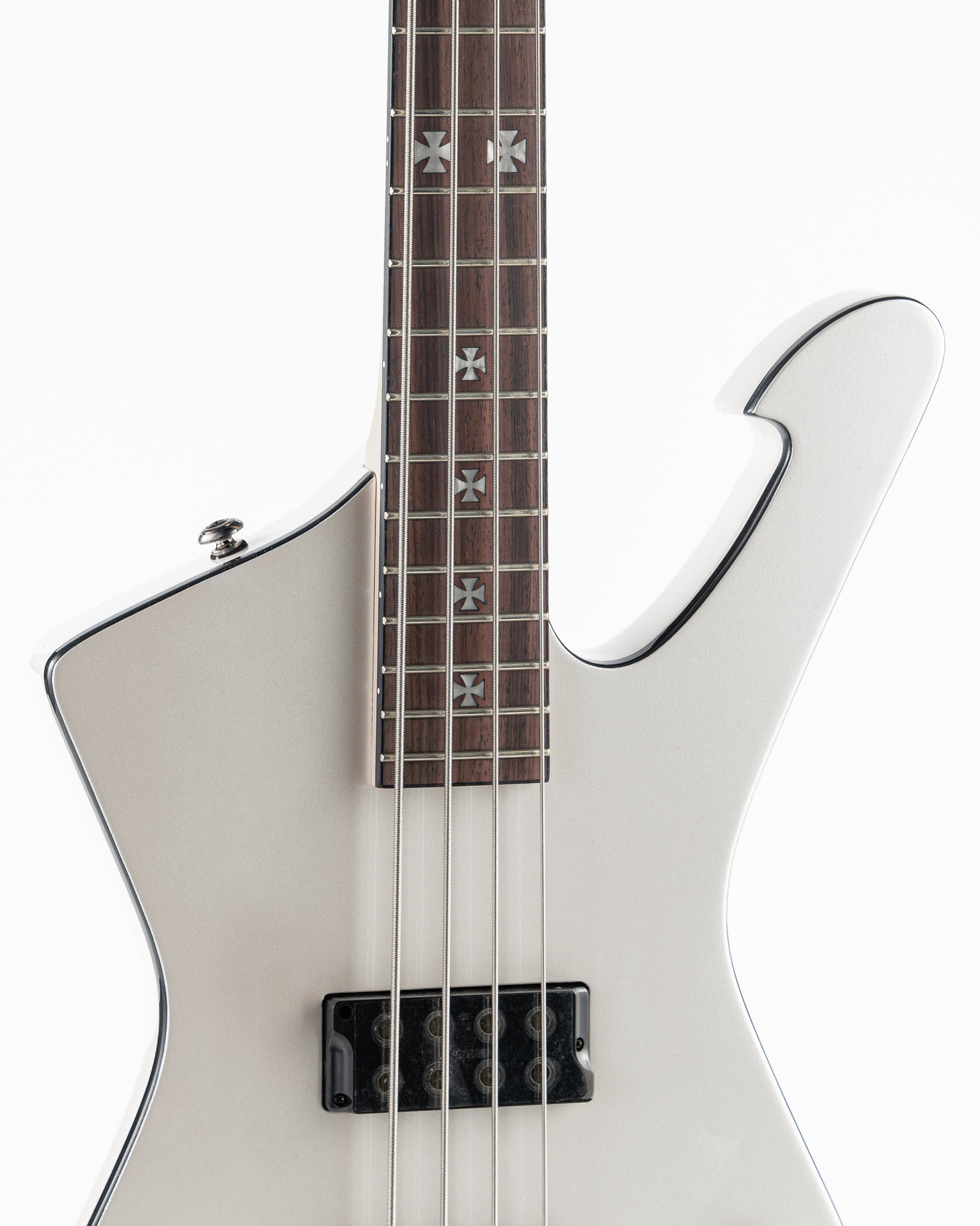 Ibanez SDB3 Sharlee D'Angelo Signature Iceman Electric Bass - Pearl White