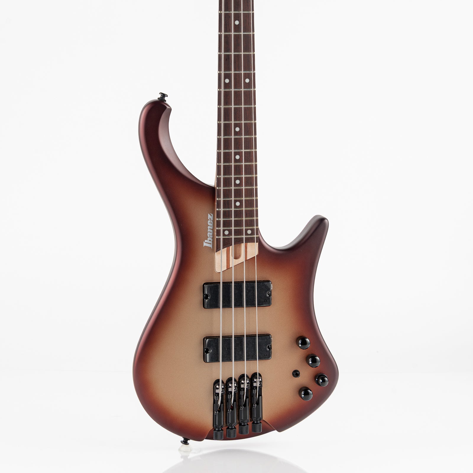Ibanez EHB600 Headless Electric Bass - Charred Champagne Burst Matte