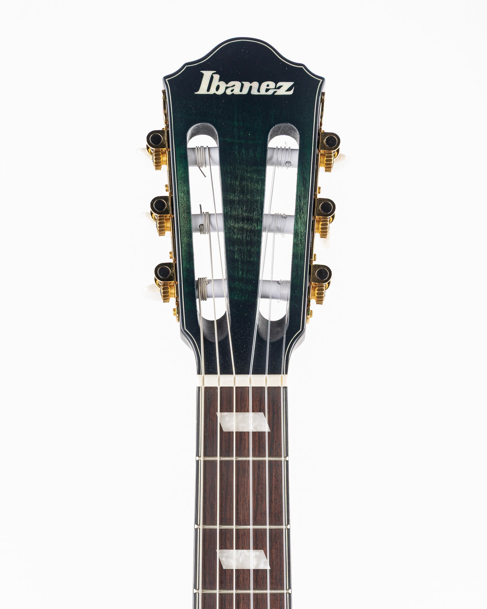 Ibanez FRH20 FMN Thinline Acoustic-Electric Guitar - Dark Emerald Green Low Gloss