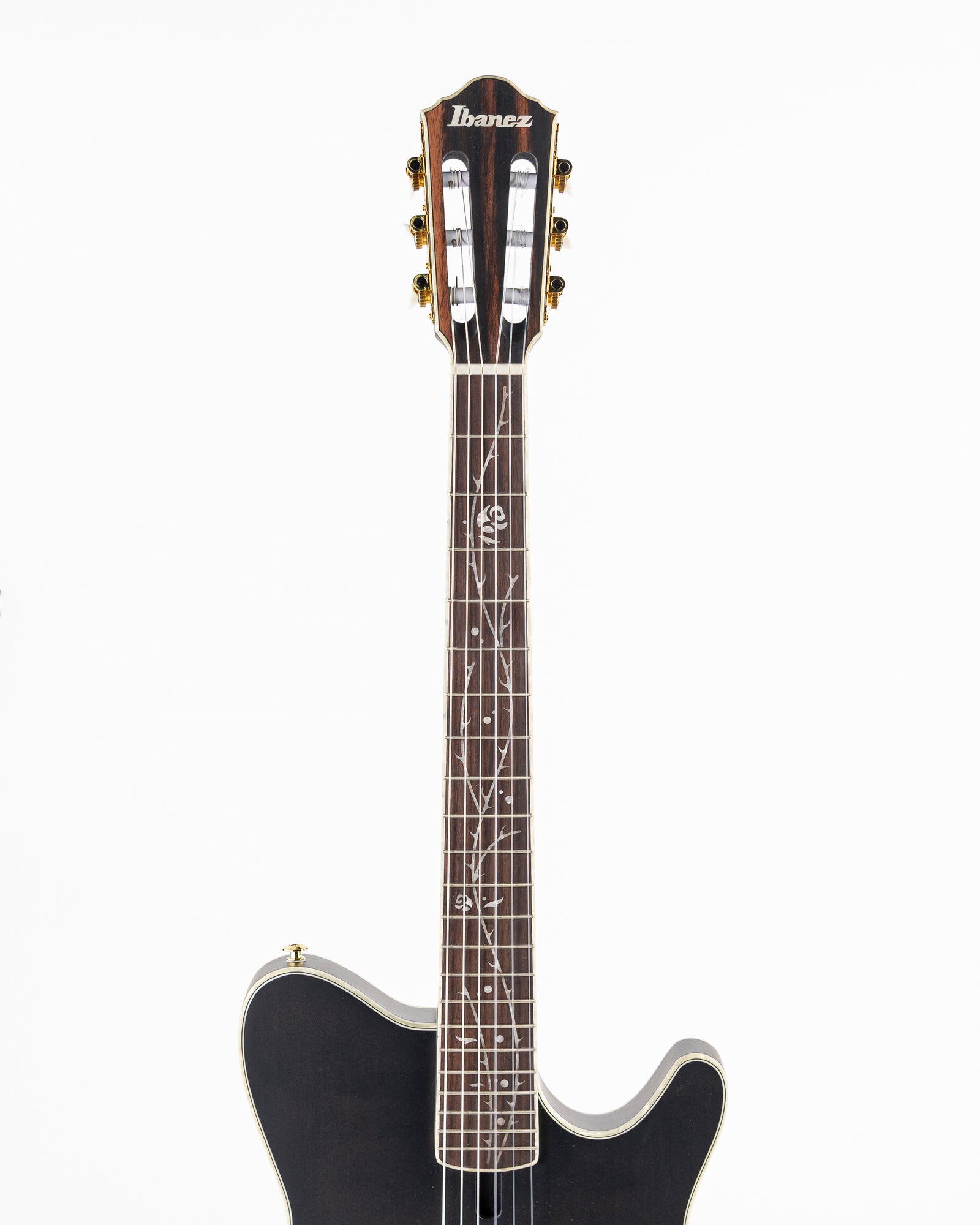 Ibanez TOD10N Tim Henson Signature Classical Acoustic Electric Guitar - Flat Black