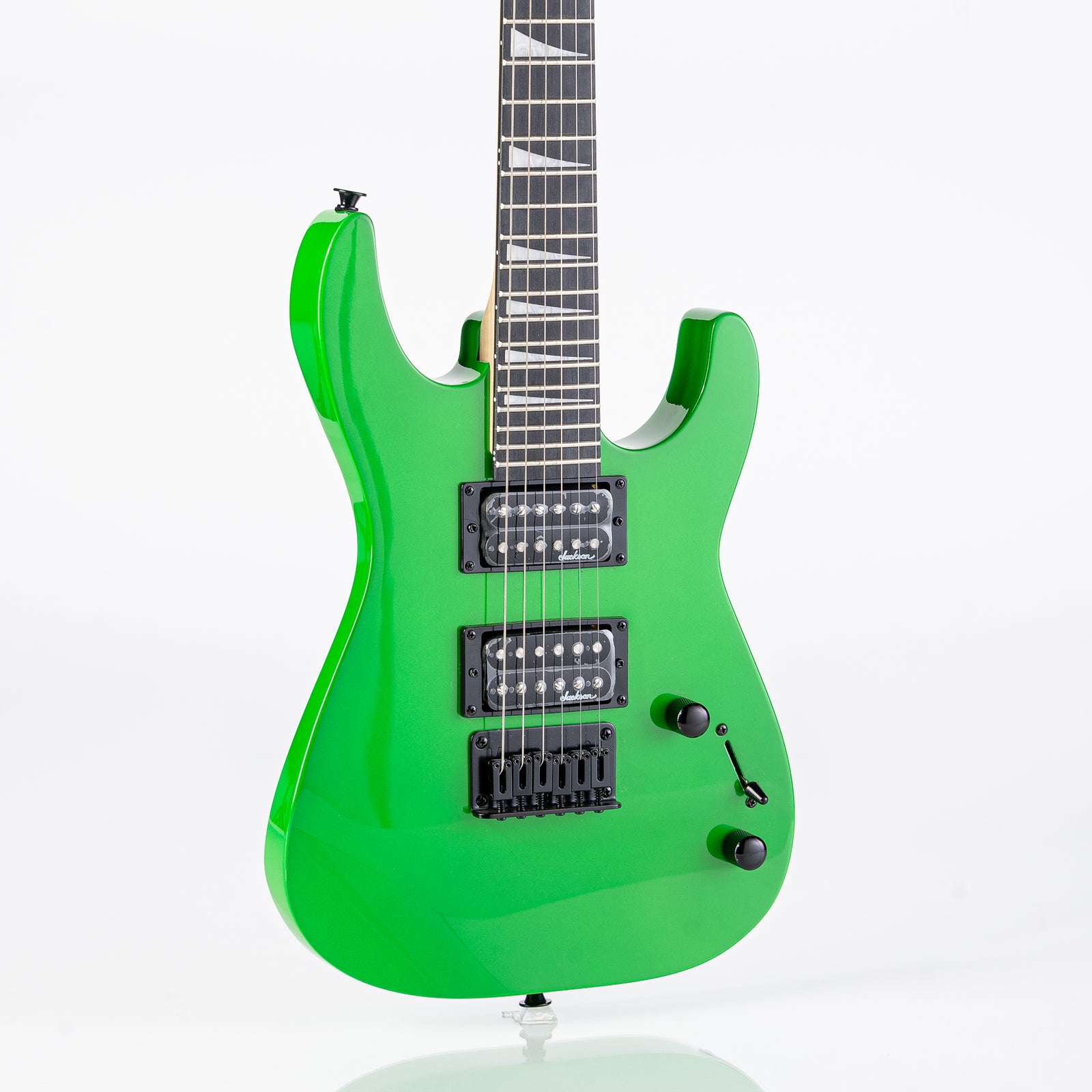 Jackson JS1X Minion Dinky Electric Guitar- Neon Green