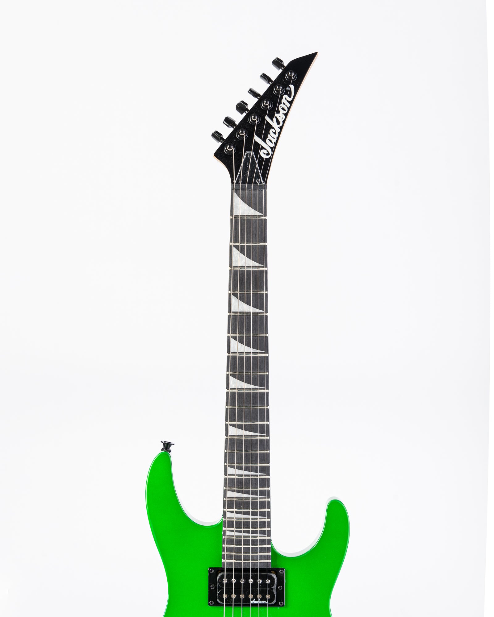 Jackson JS1X Minion Dinky Electric Guitar- Neon Green