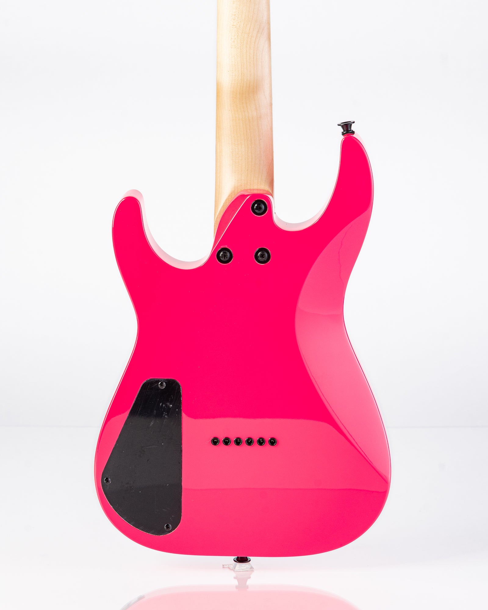 Jackson JS1X Minion Dinky Electric Guitar- Neon Pink