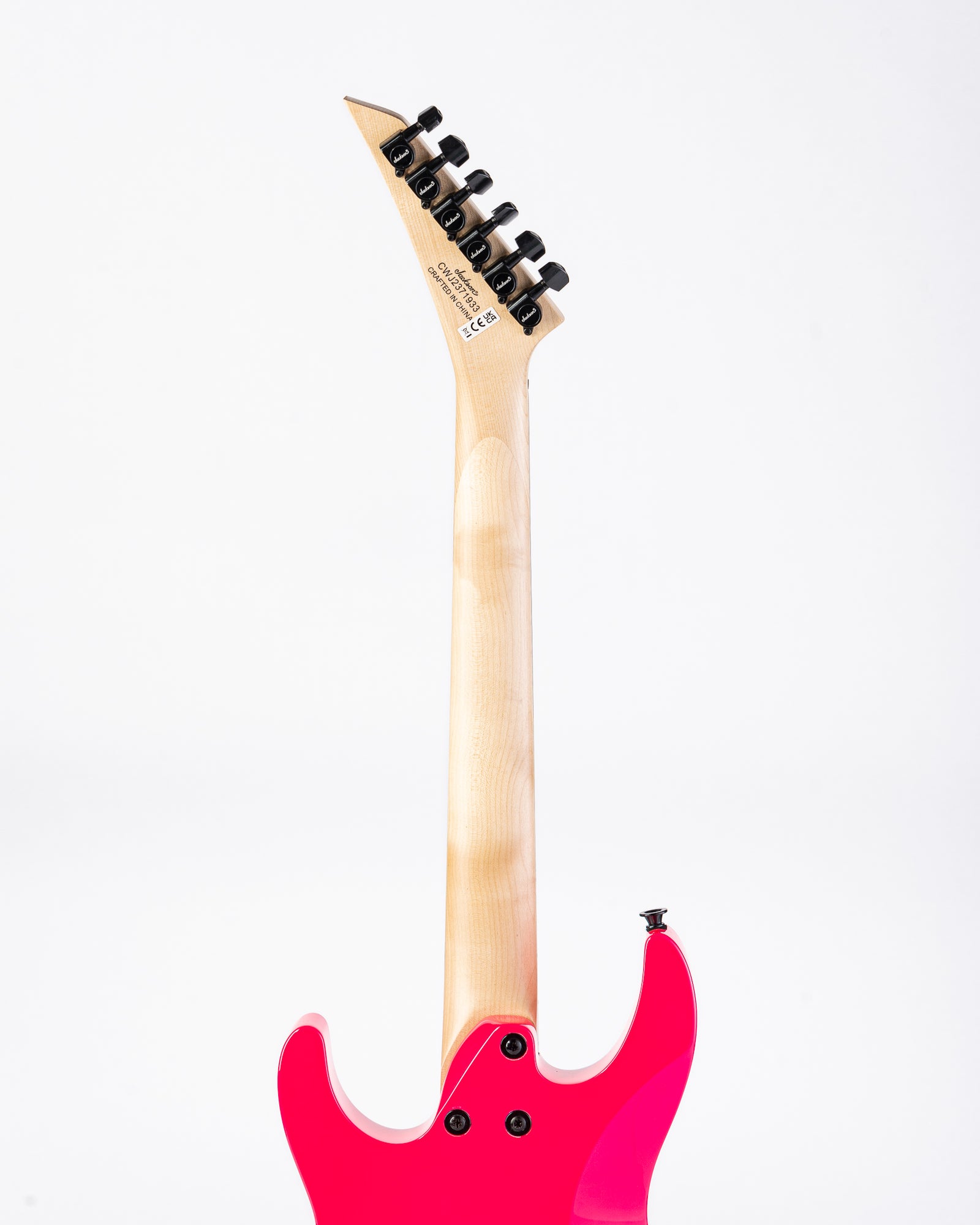 Jackson JS1X Minion Dinky Electric Guitar- Neon Pink