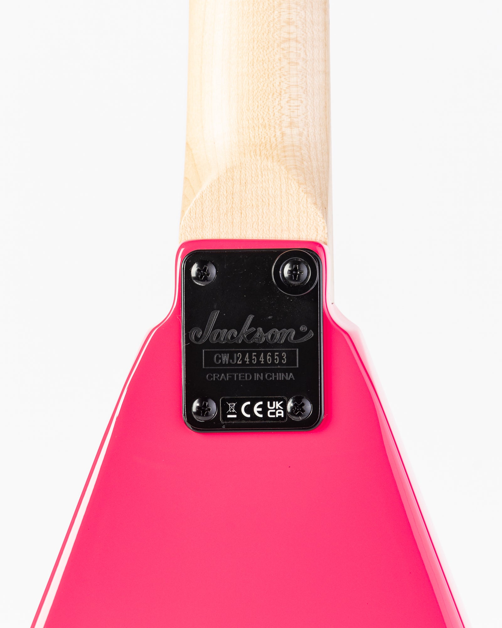 Jackson JS1X Randy Rhoads Minion Electric Guitar- Neon Pink