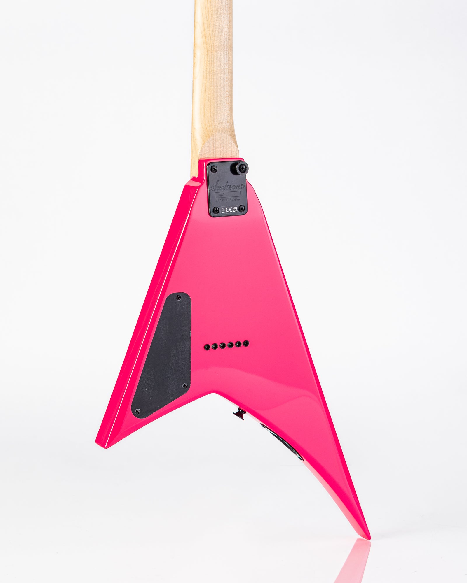 Jackson JS1X Randy Rhoads Minion Electric Guitar- Neon Pink