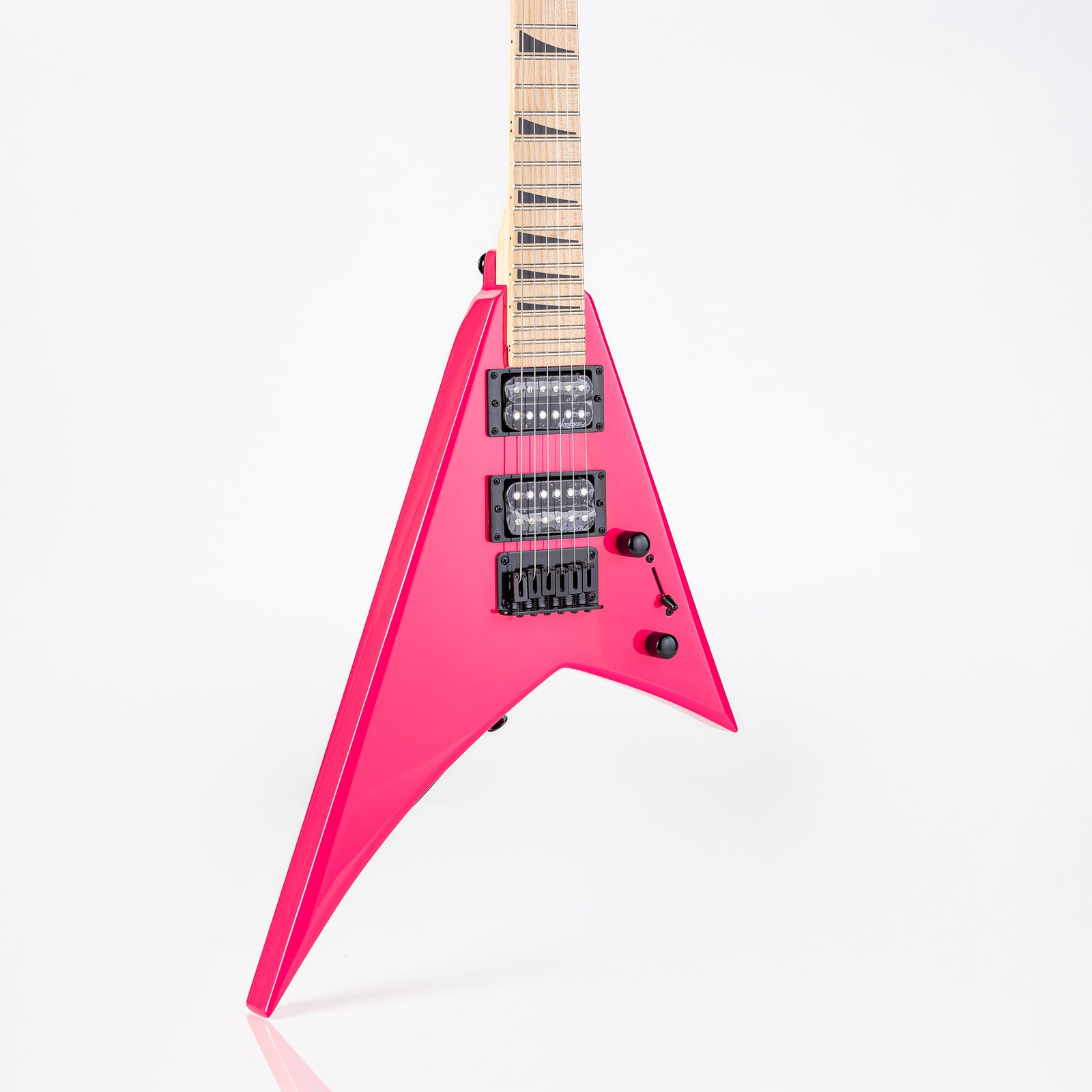 Jackson JS1X Randy Rhoads Minion Electric Guitar- Neon Pink