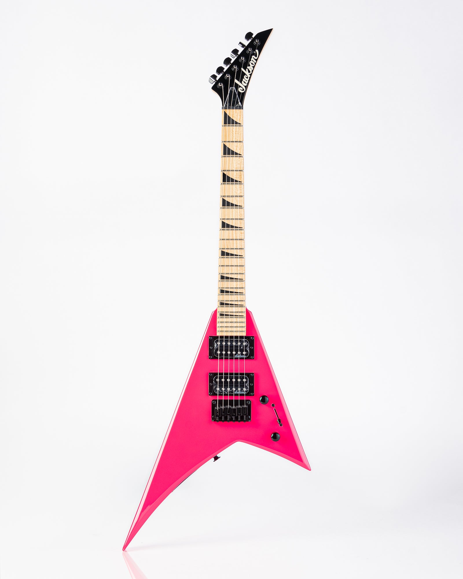 Jackson JS1X Randy Rhoads Minion Electric Guitar- Neon Pink