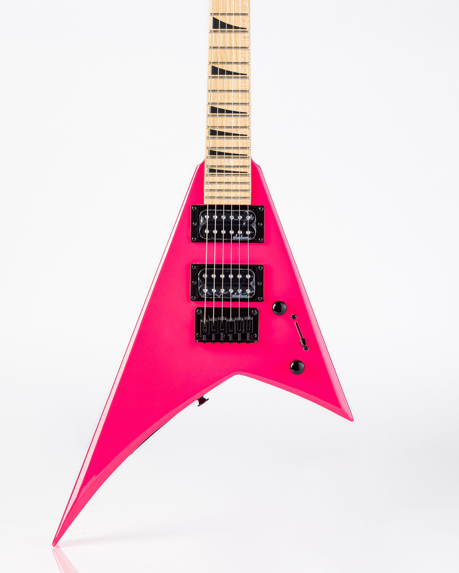 Jackson JS1X Randy Rhoads Minion Electric Guitar- Neon Pink