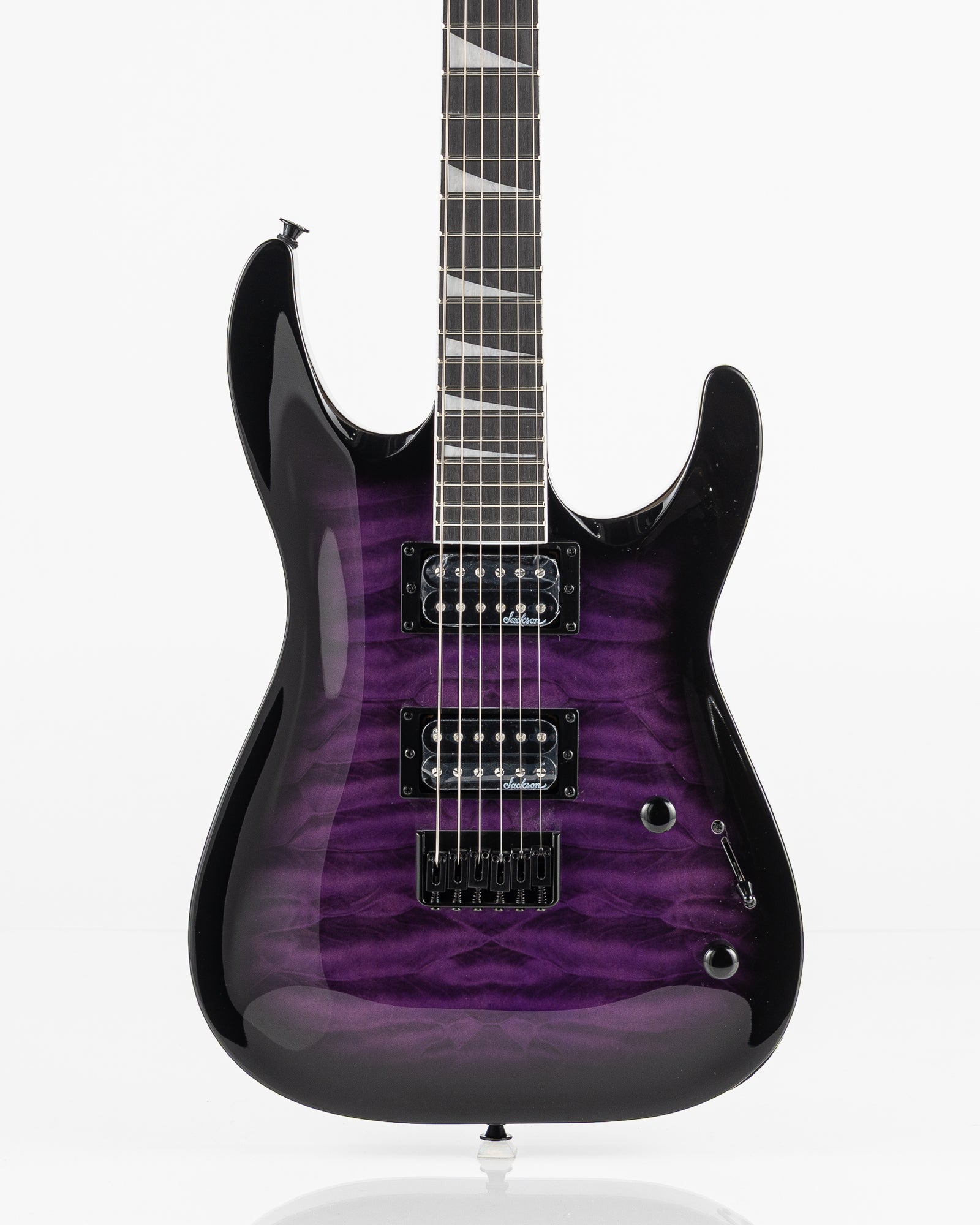 Jackson JS Series Dinky Arch Top JS32Q DKA HT Electric Guitar - Transparent Purple Burst