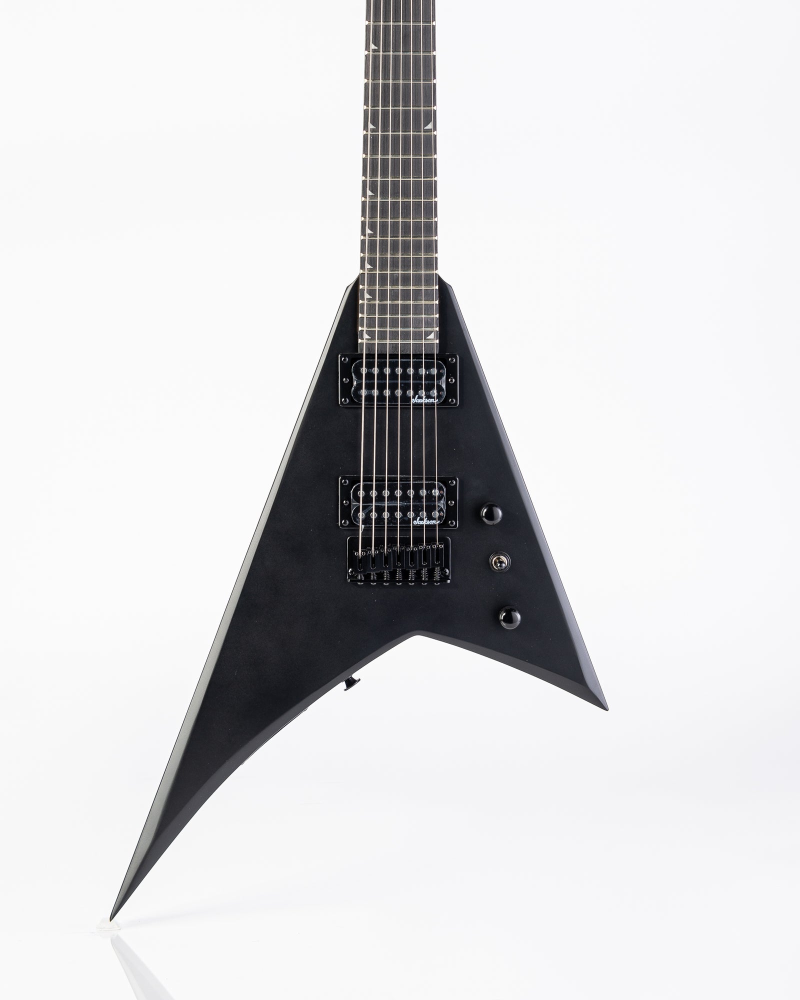 Jackson JS Series Rhoads JS22-7 RR HT Electric Guitar - Satin Black